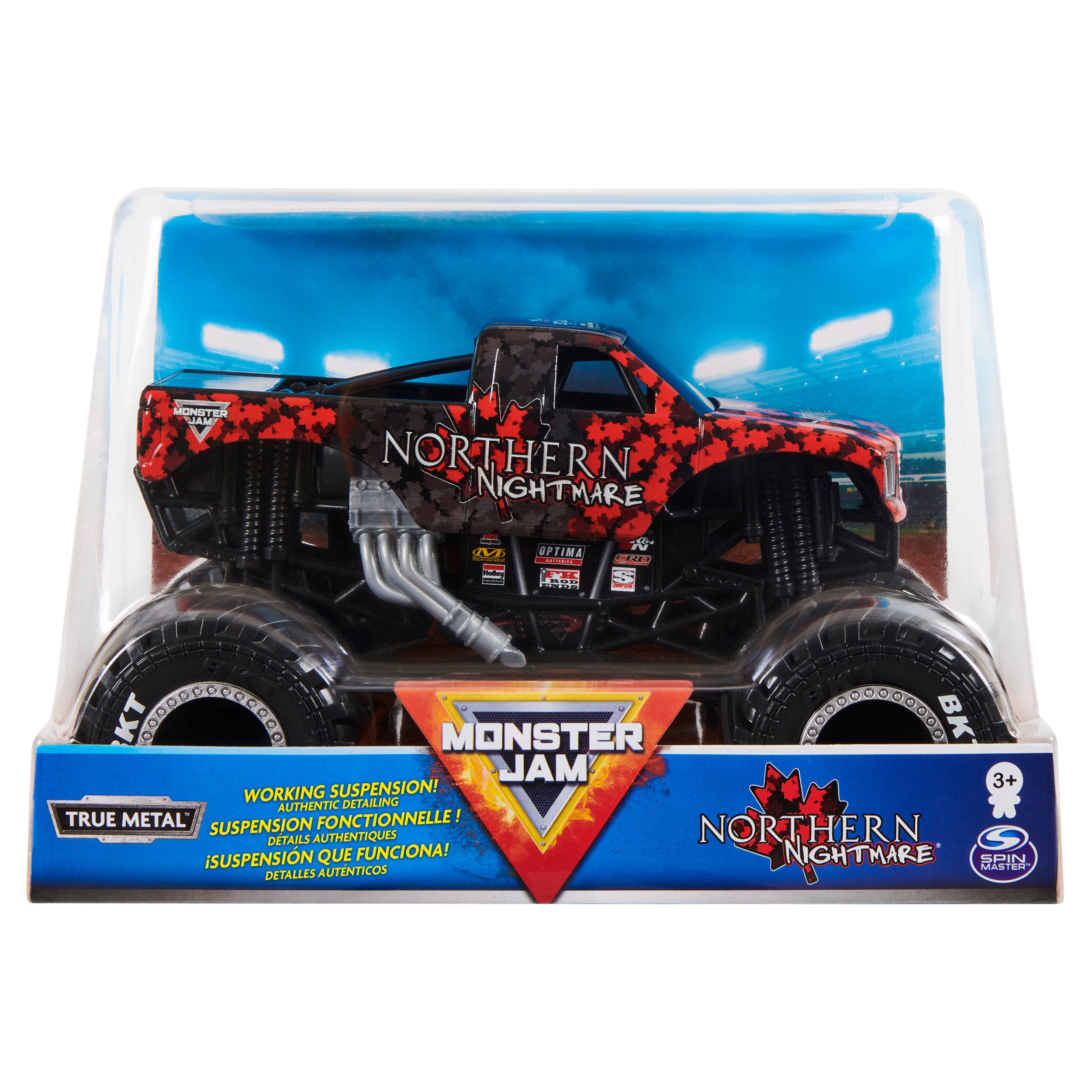 1:24 Scale Die - Cast Monster Truck: Northern Nightmare for Monster Jam Fans