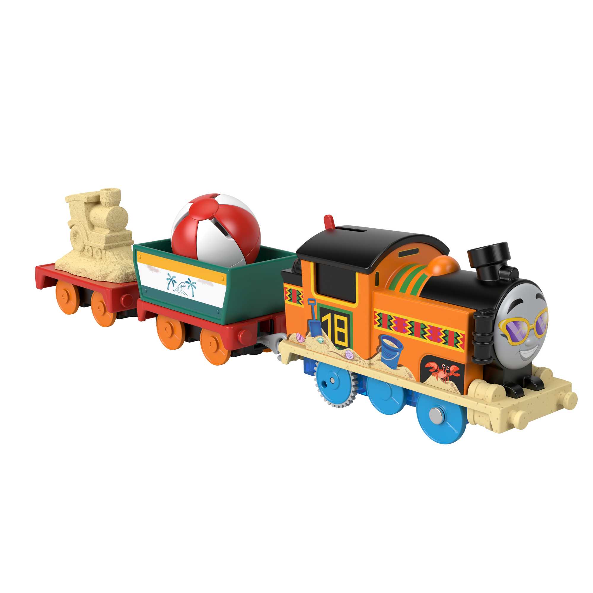 Fisher-Price Battery-Powered Thomas & Friends Beachy Nia Toy Train Set