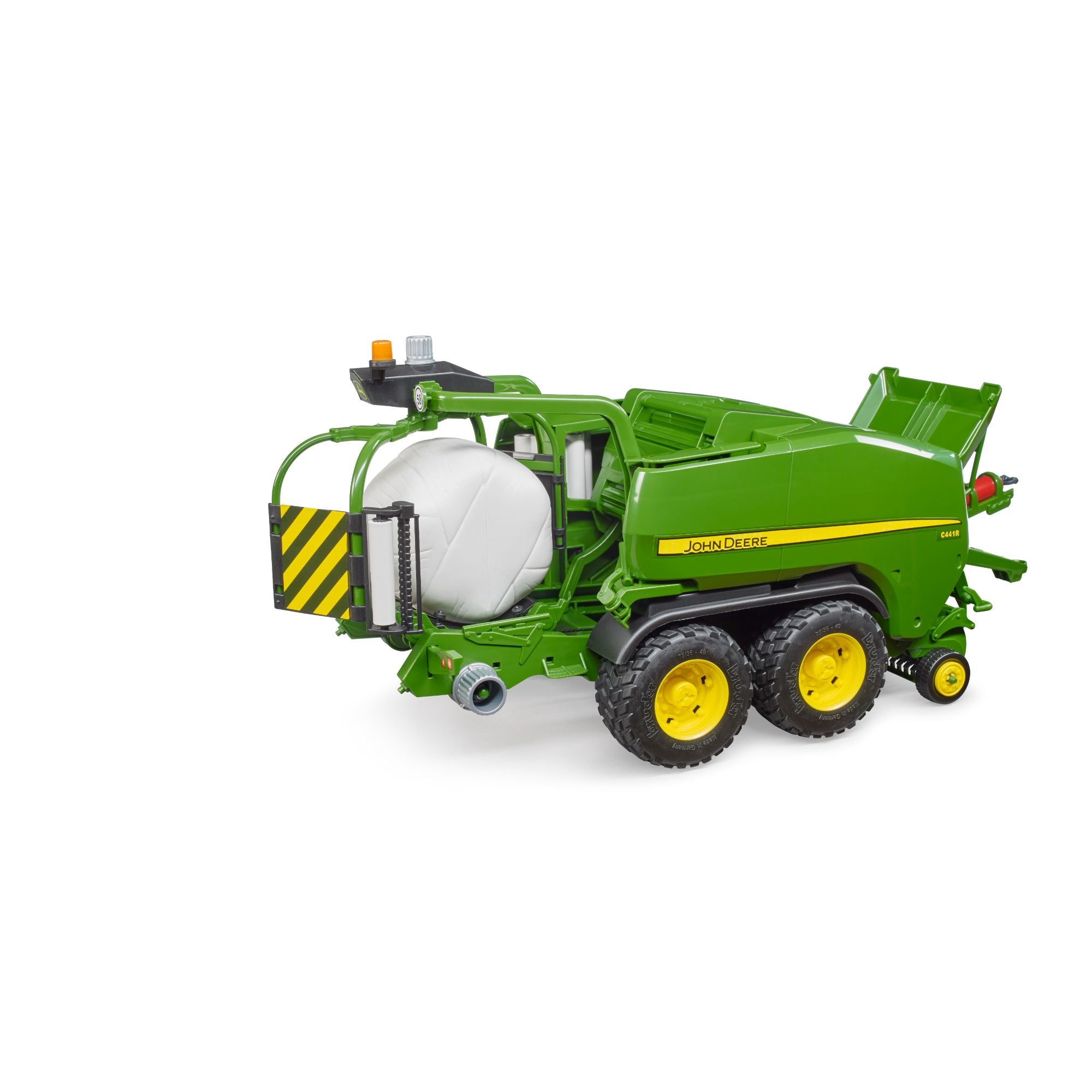 BRUDER's High - Performance John Deere C441R Wrapping Chamber Baler