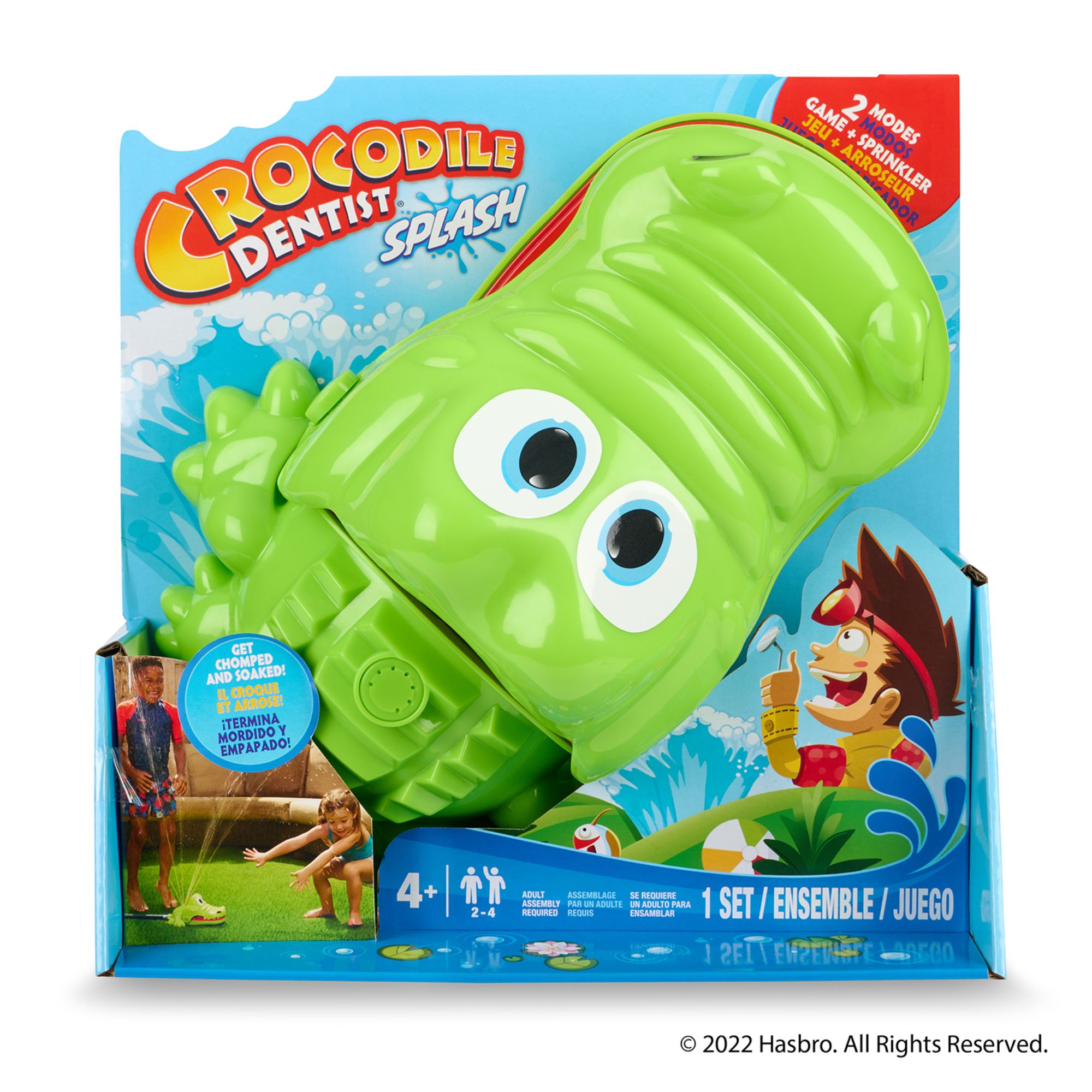 WowWee's All-New Crocodile Dentist Splash Game for Outdoor Fun