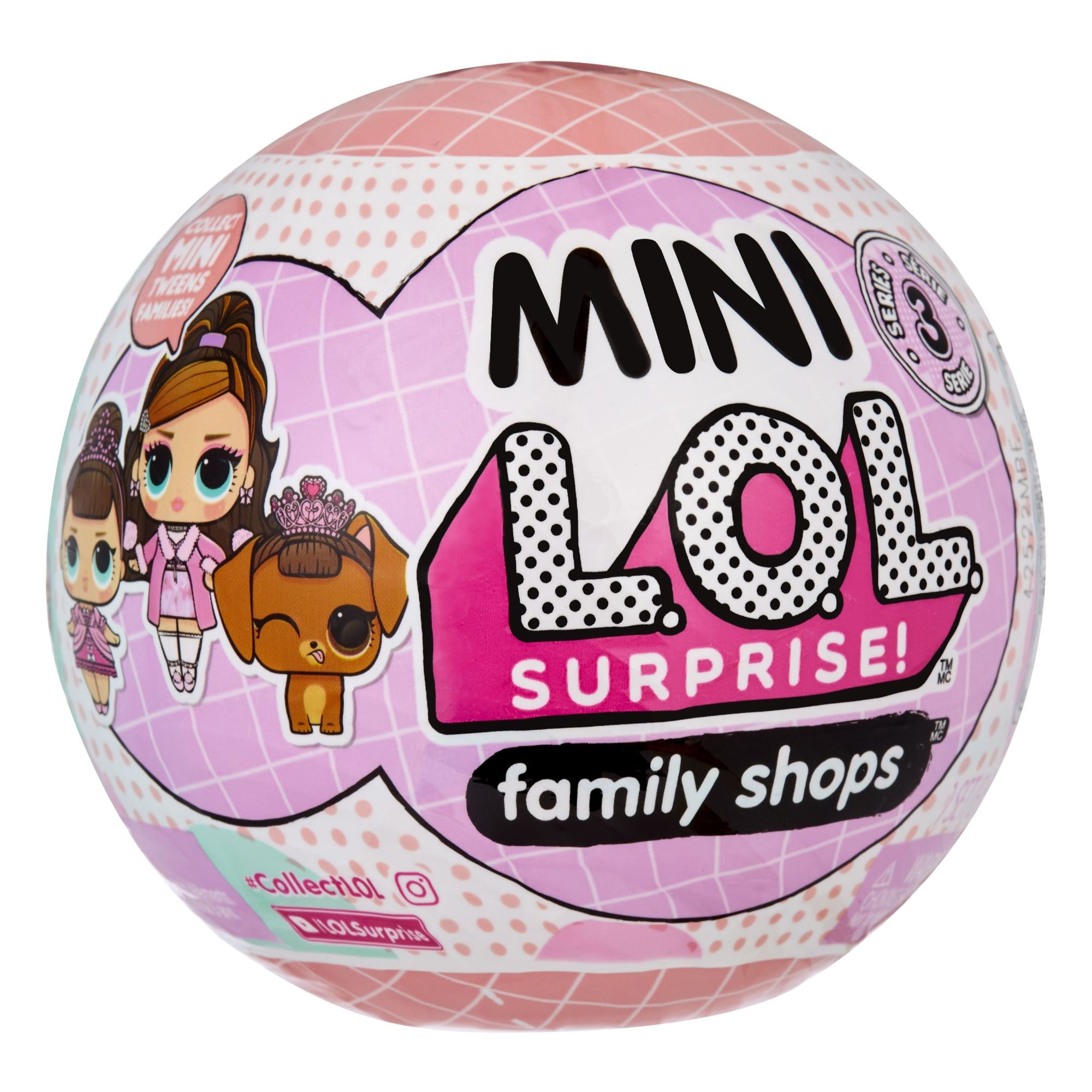 Hot Sale! L.O.L. Surprise Mini S3 Family Shops Blind Ball Collectible Toys