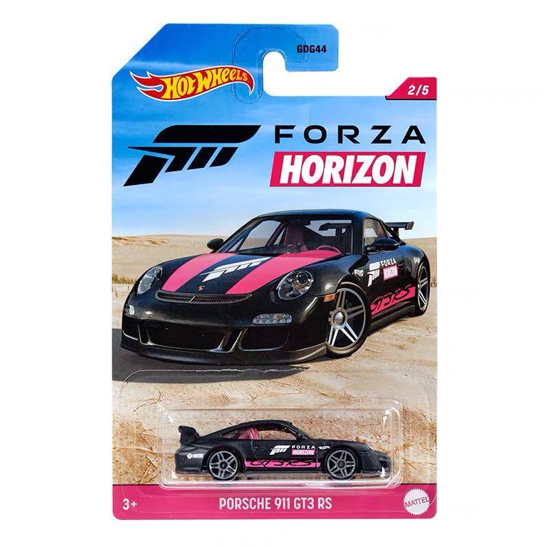 Hot Wheels Forza Horizon 2/5 Collection: 1:64 Scale Porsche 911 GT3 Rs Toy Cars - A Must - Have!