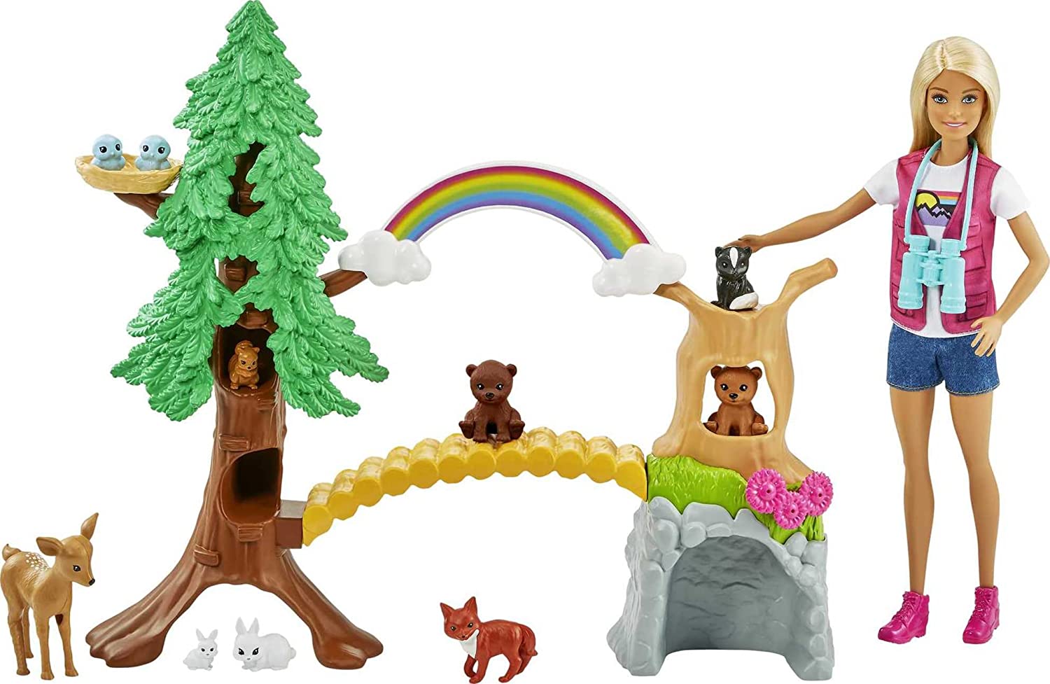 Hot! Barbie Wilderness Guide Doll & Playset