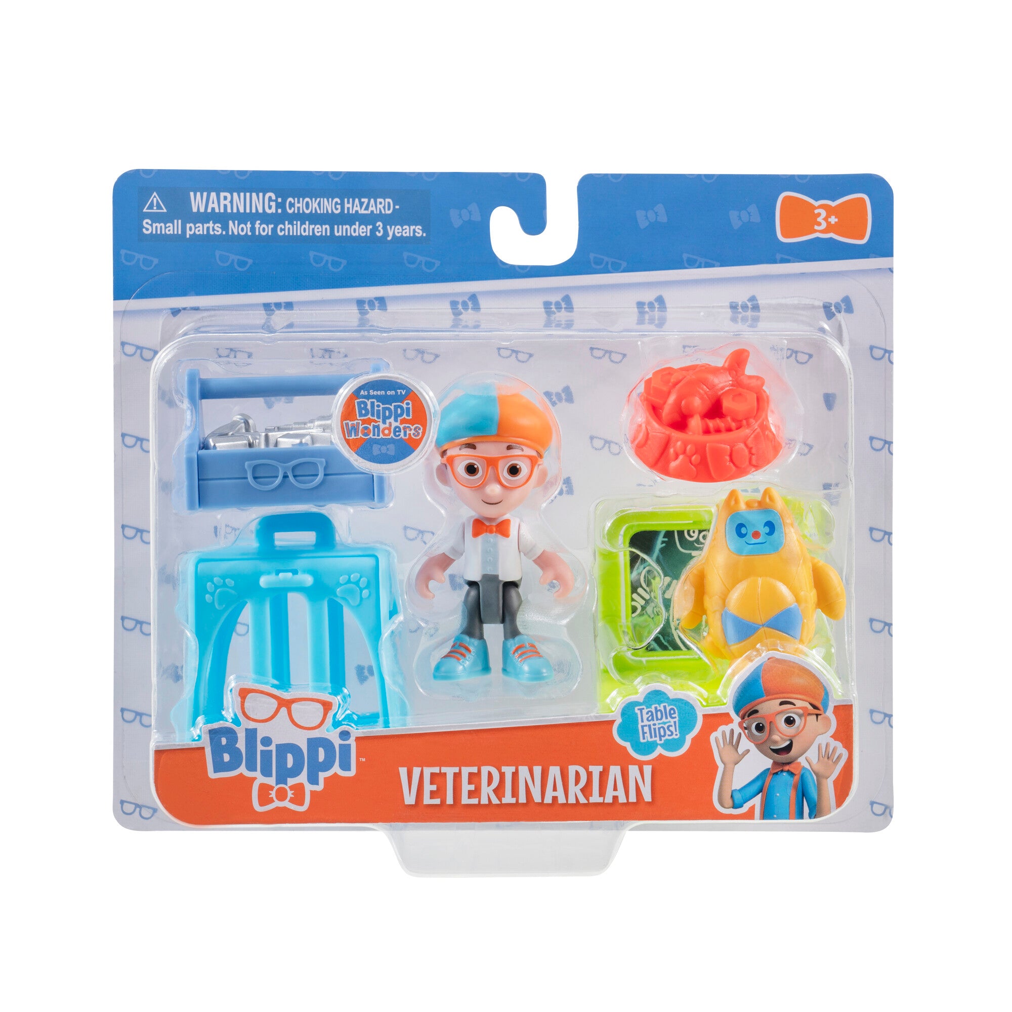 Hot! Blippi Adventures Veterinarian Toy Multipack