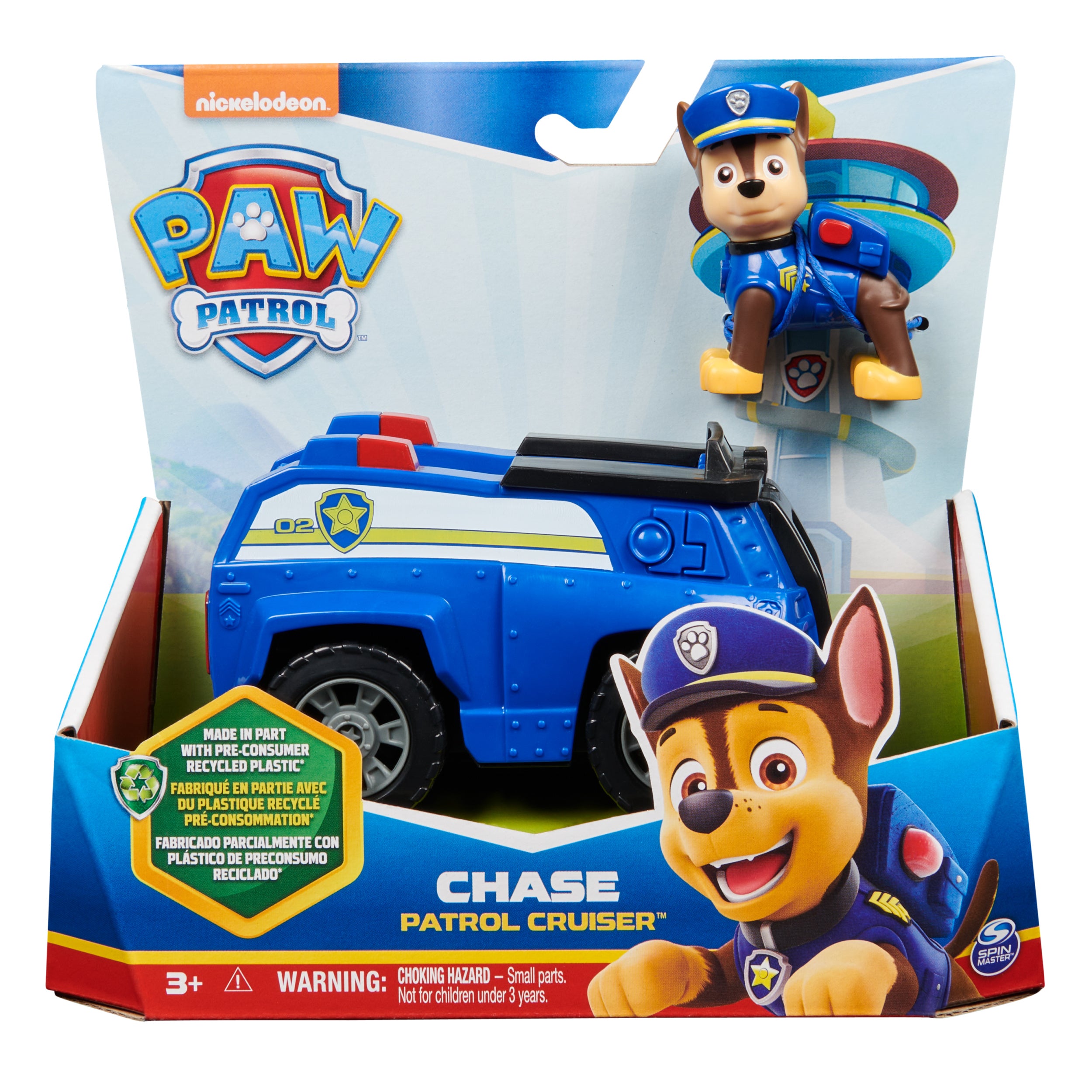 Hot Sale! PAW Patrol Chase's Patrol Cruiser Toy for Boys and Girls