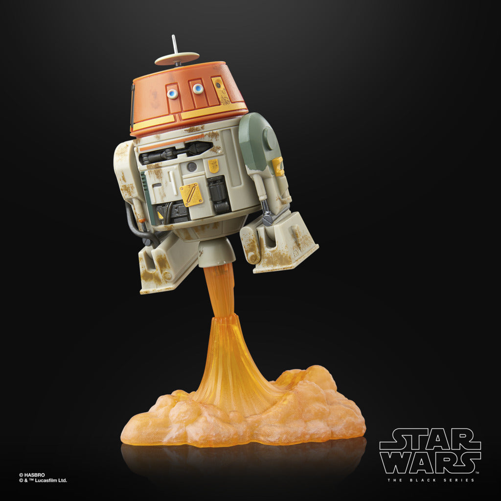 6-Inch Star Wars The Black Series Action Figure - Detailed Chopper (C1-10P)