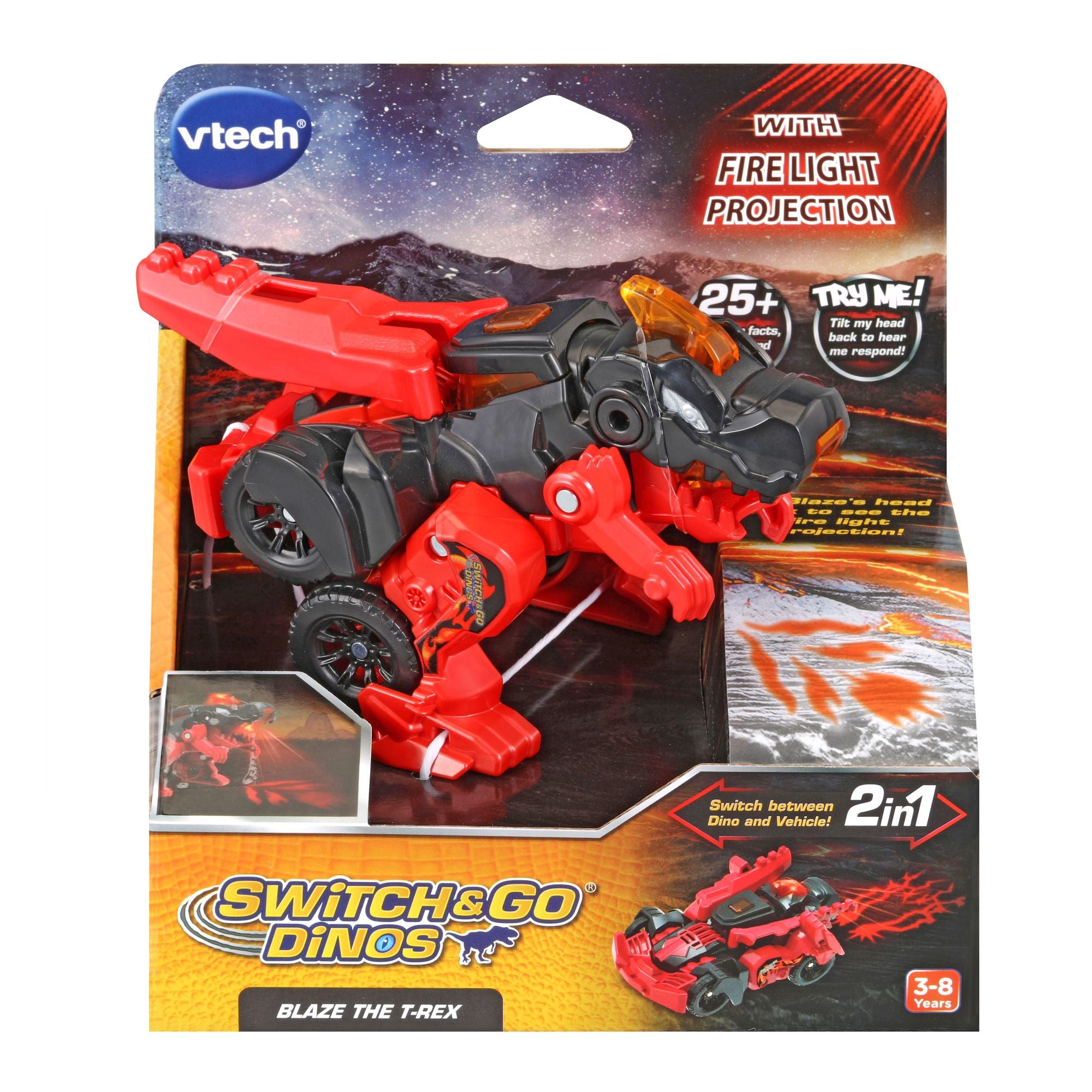 Hot Deal! VTech Blaze the T-Rex Switch & Go Dinos Toy