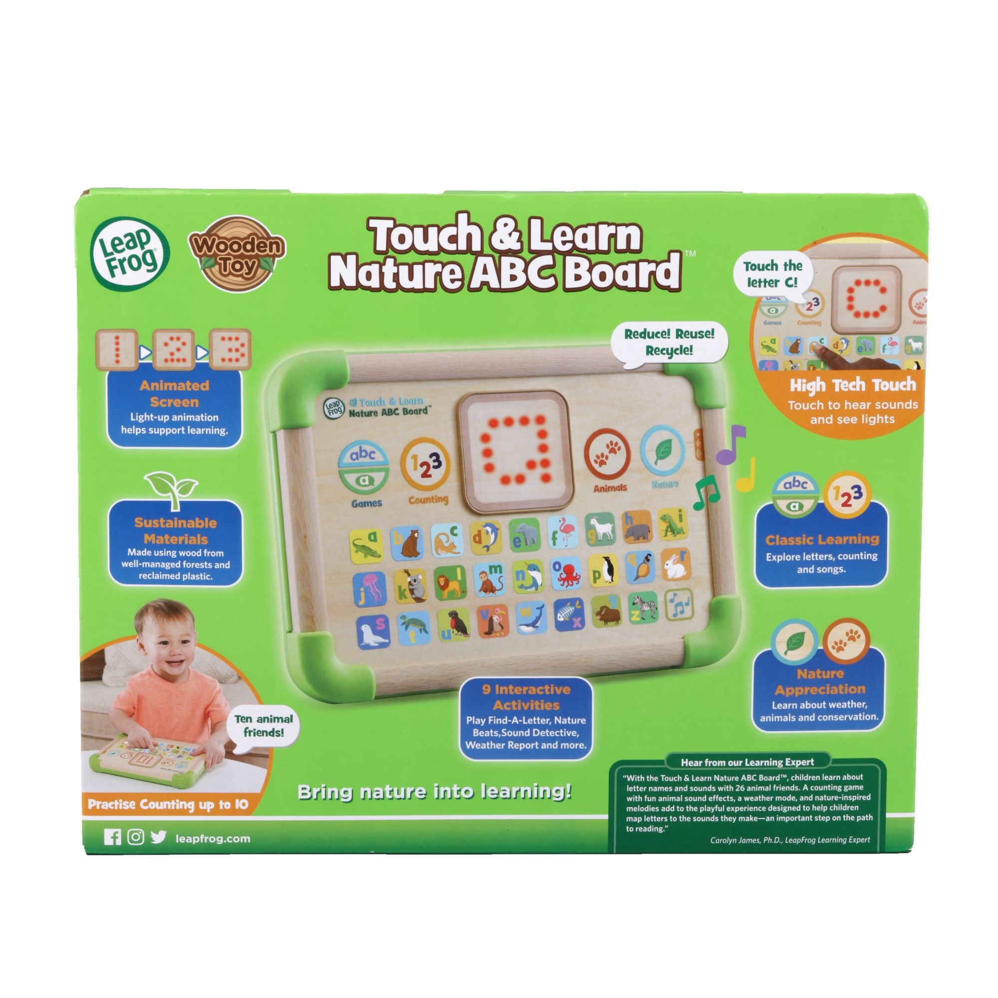 LeapFrog Touch & Learn Nature ABC Board: A Fun Learning Toy