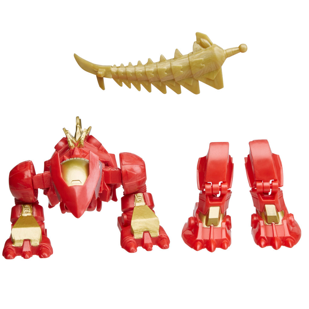 Marvel Mech Strike: Iron Man with Transformable Iron Stomper Mechasaurs Toy