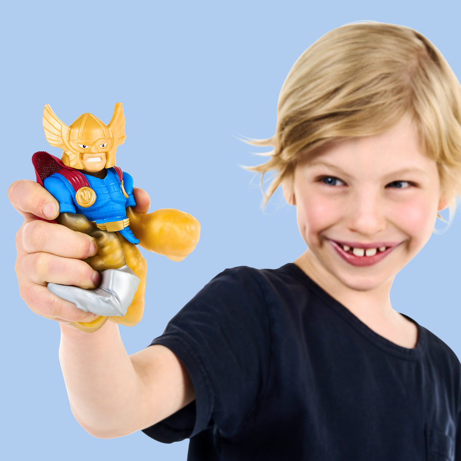 Hot! Heroes Of Goo Jit Zu Marvel S8 - Battle Attack Thor Hero Pack