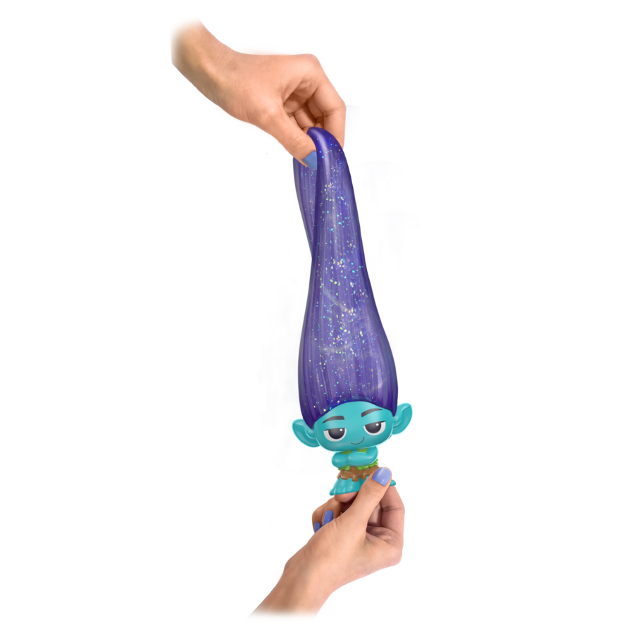 Hot Deal! DreamWorks Trolls Band Together Super Squishy Stretchy Hair Branch Doll Set
