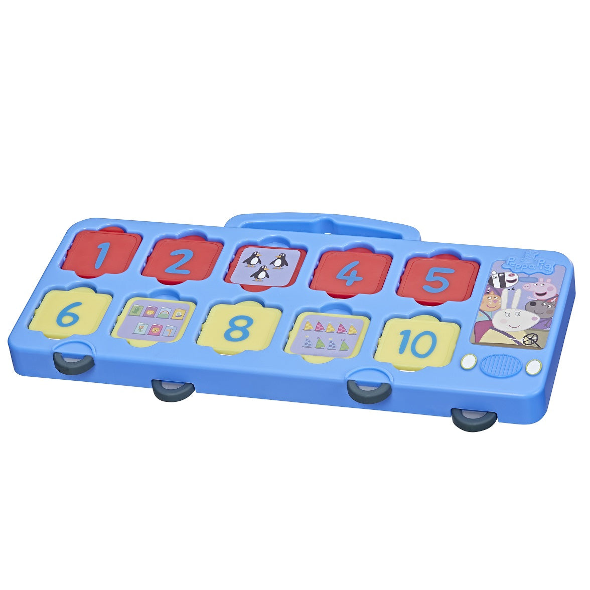 Hot Sale! Peppa Pig's Interactive 123 Bus Toy for Toddlers