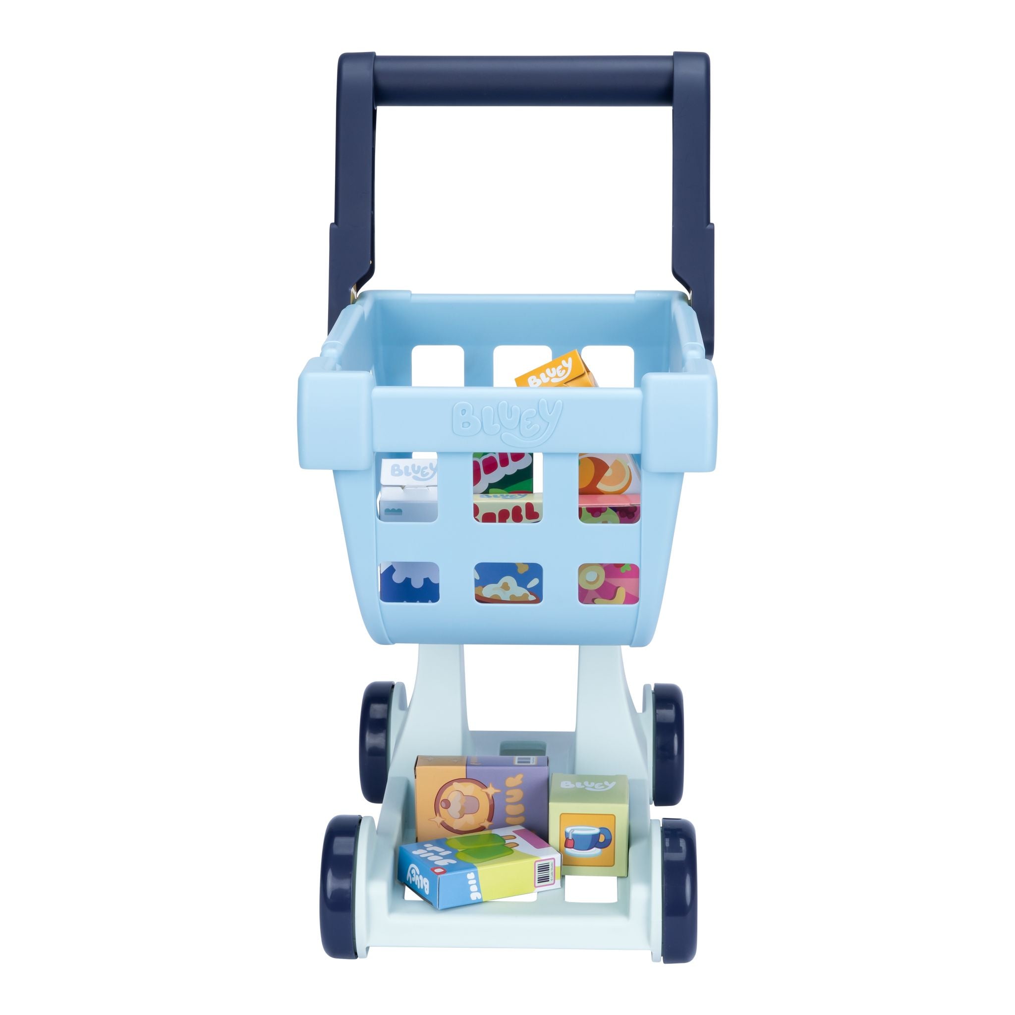 Hot! Bluey Series Role - Play Shopping Trolley