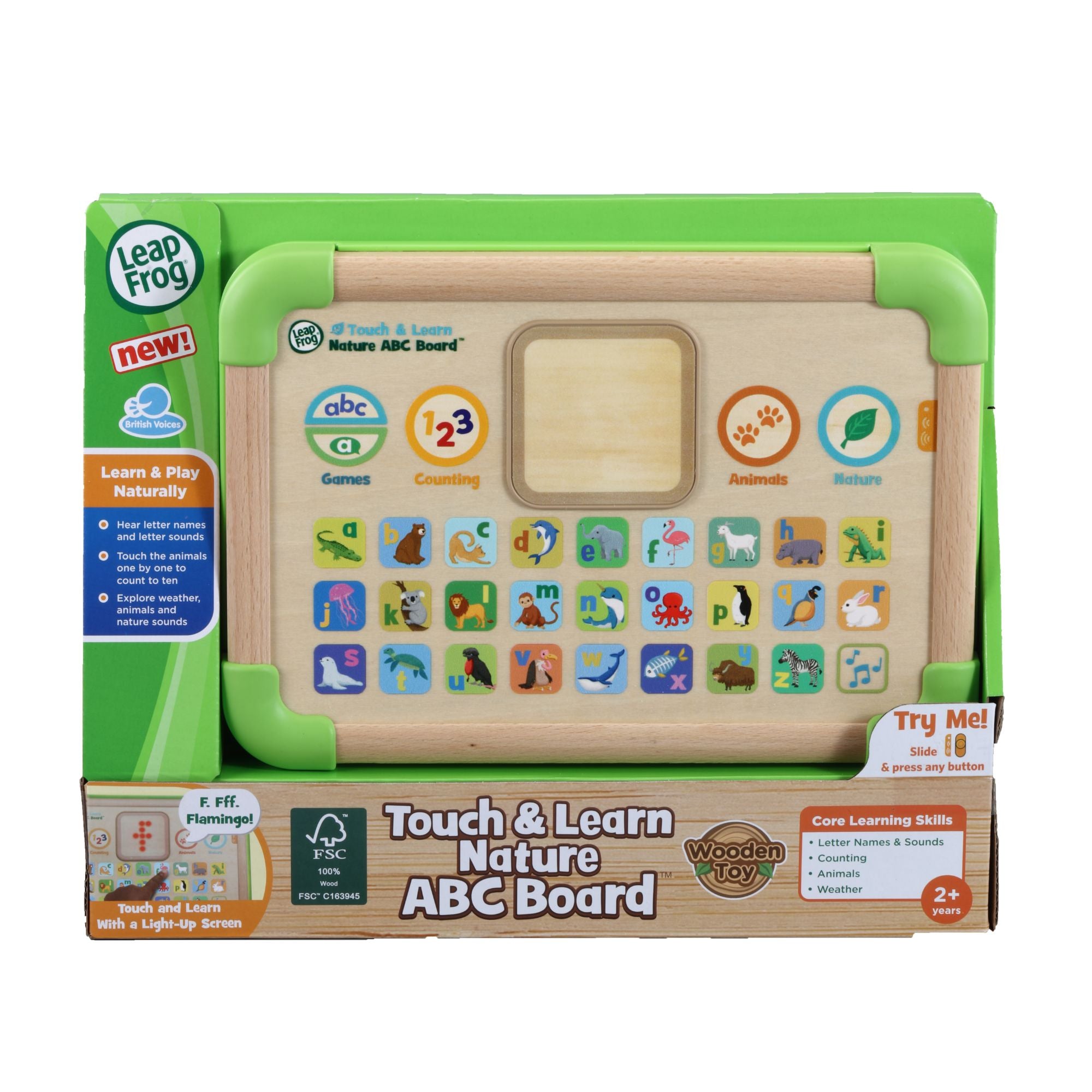 LeapFrog Touch & Learn Nature ABC Board: A Fun Learning Toy