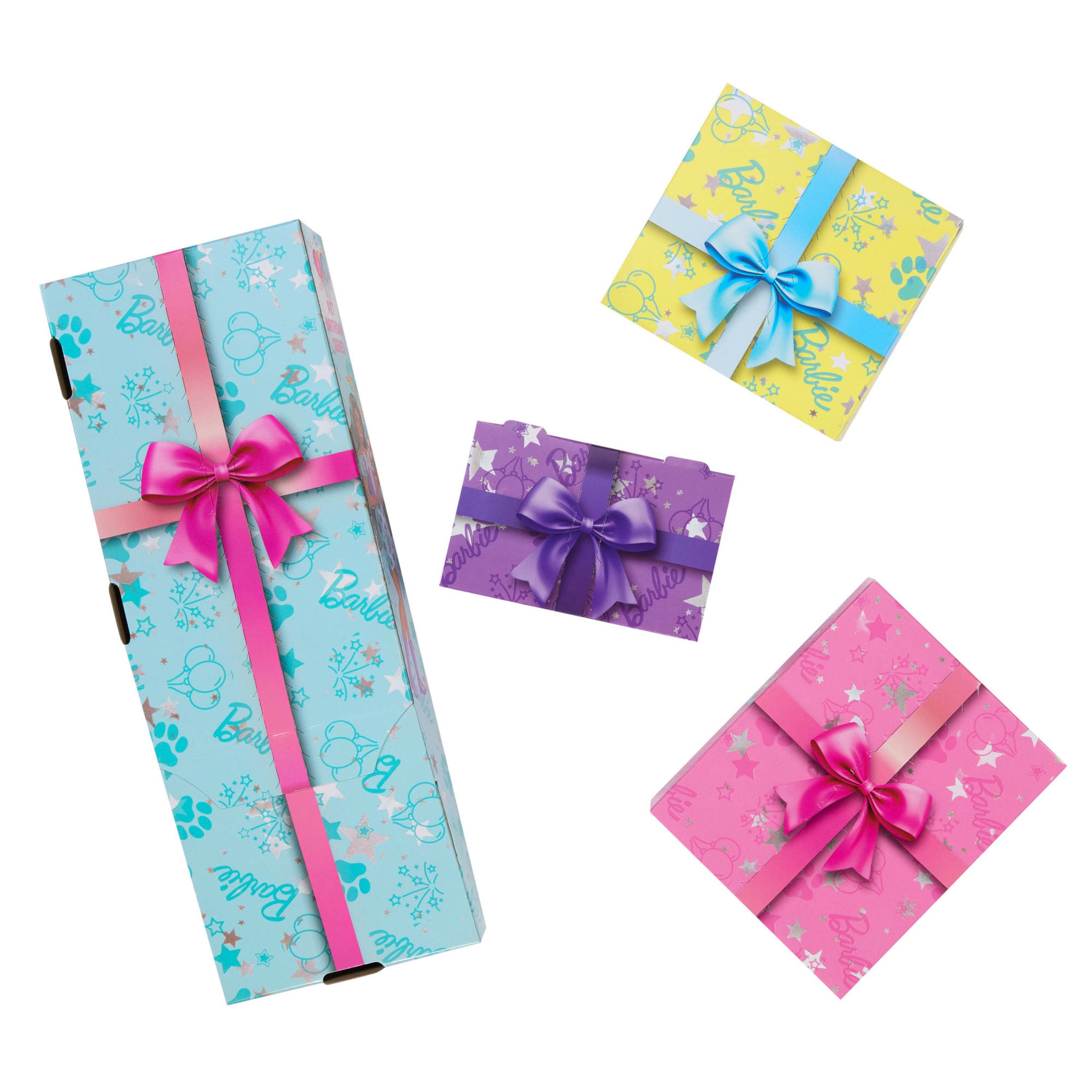Hot Sale! Barbie Party Unboxed Doll Party Stars Set with 10 Surprises
