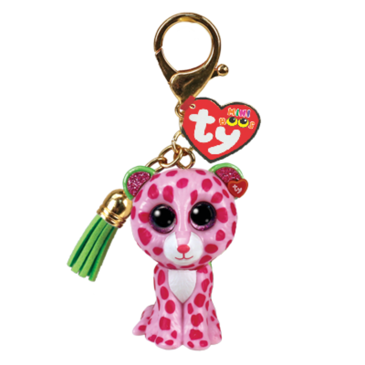 Hot Sale! Ty Mini Clip-on Glamour Leopard Beanie Boos for Kids