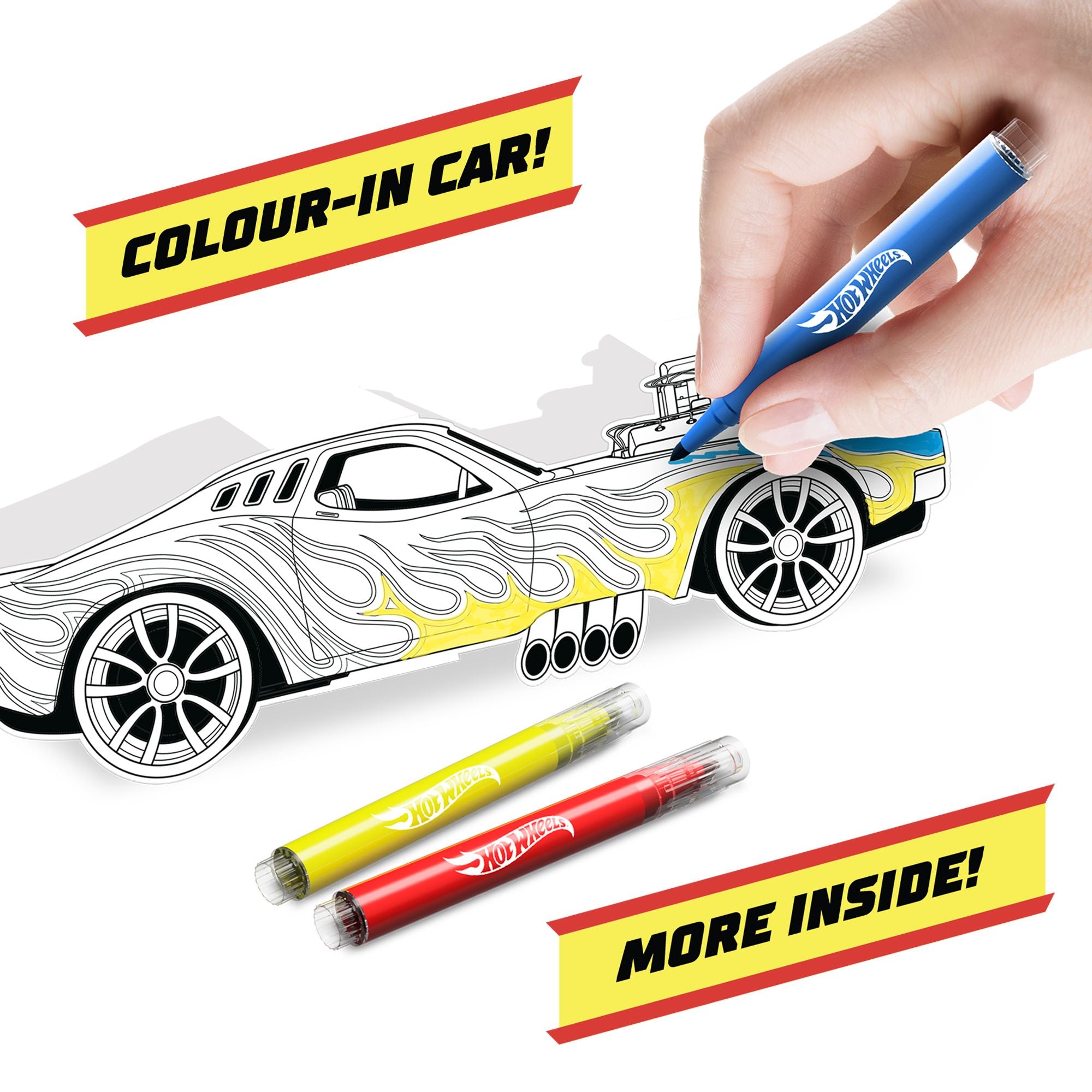 Amazing Hot Wheels Mini Craft Set - Ideal Gift for Kids Ages 3+