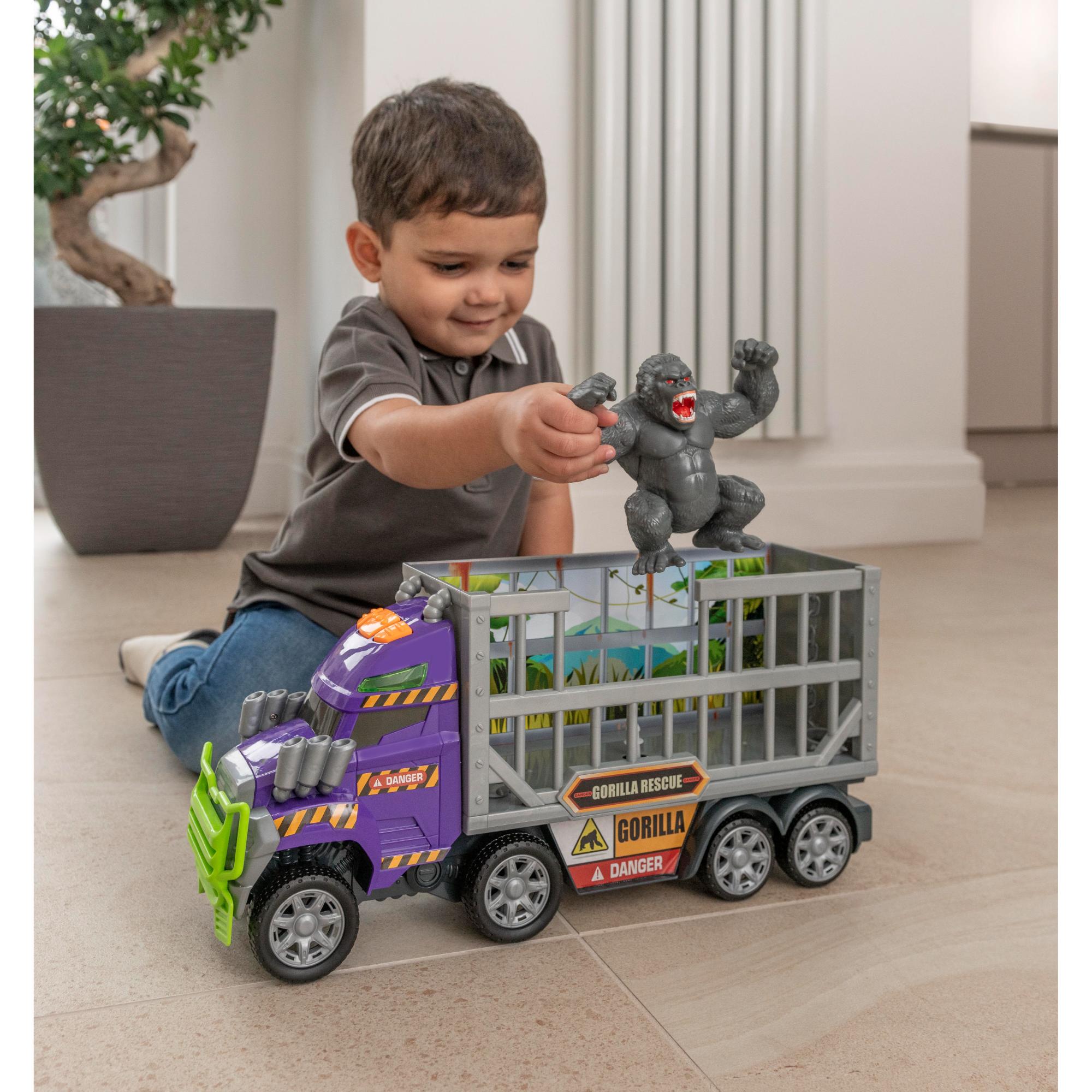 Teamsterz Monster Moverz Exciting Gorilla Rescue Set for Kids