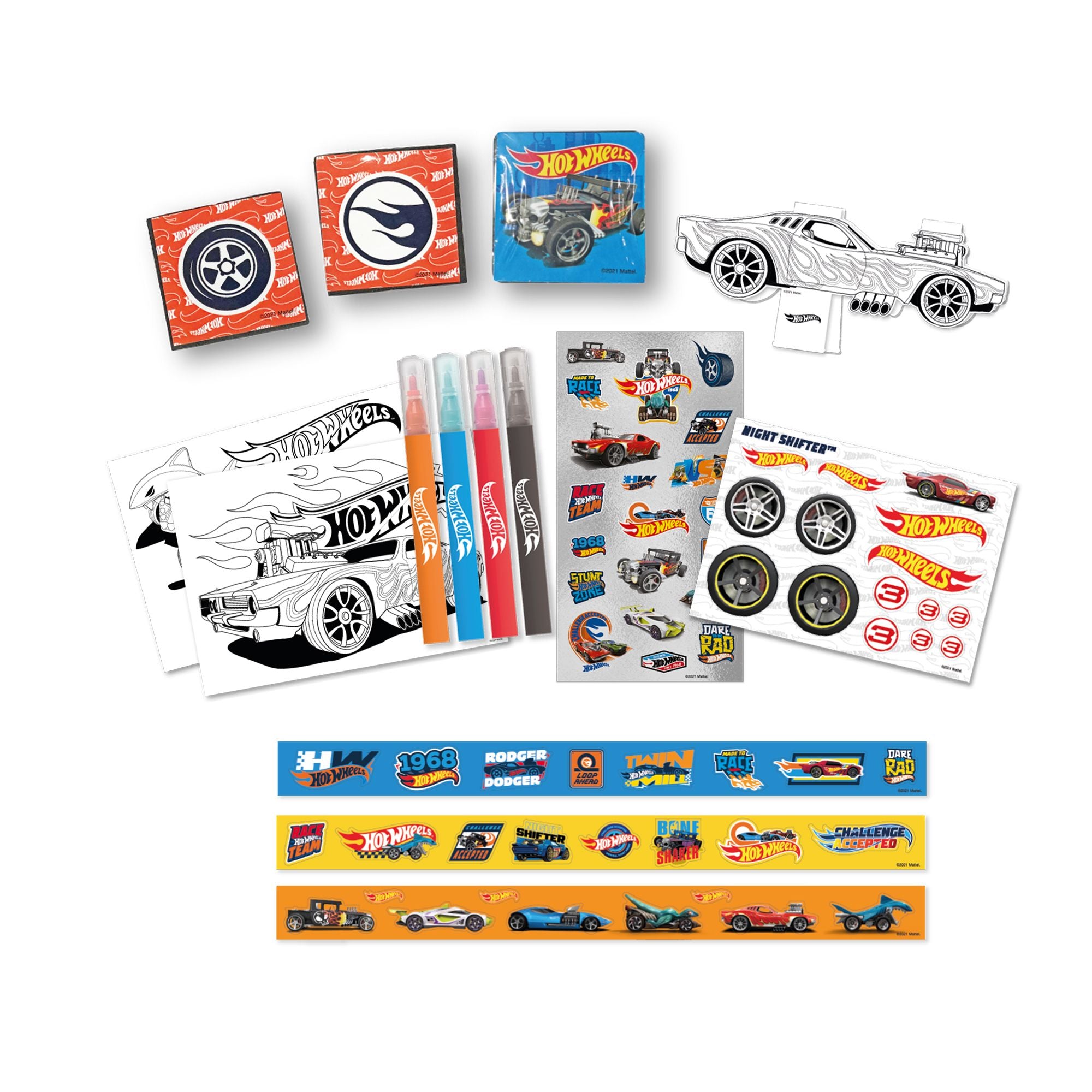 Amazing Hot Wheels Mini Craft Set - Ideal Gift for Kids Ages 3+