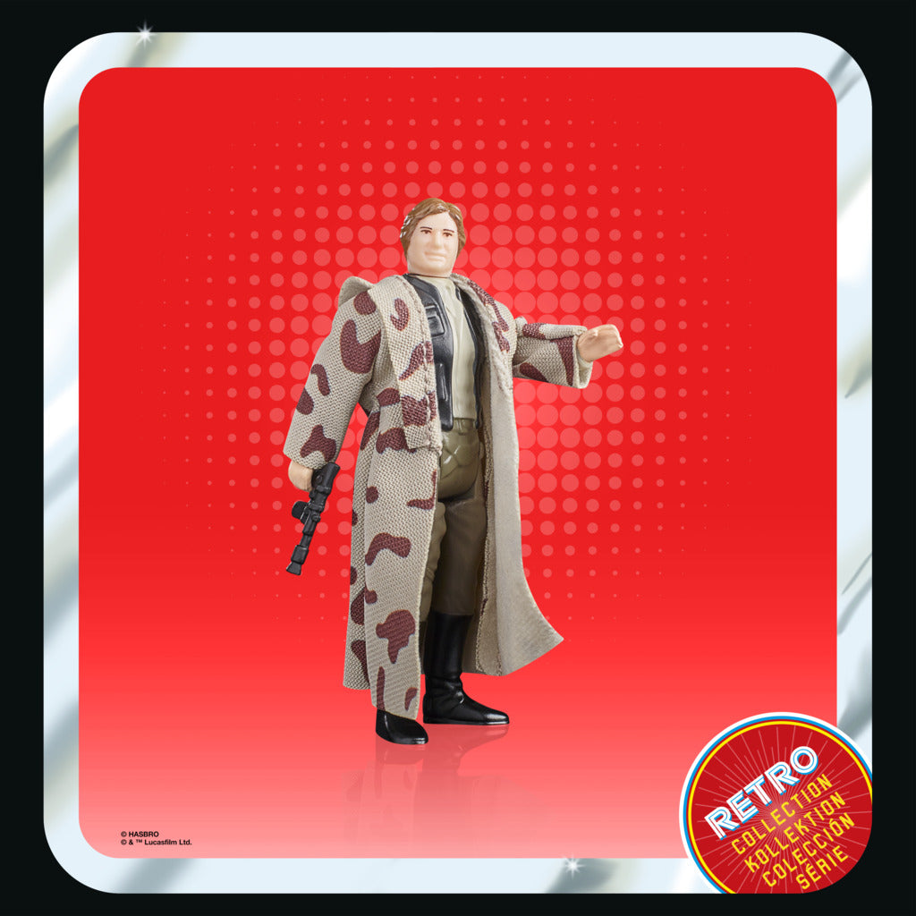 Star Wars Retro Collection - Highly Detailed 3.75 - inch Han Solo (Endor) Action Figure
