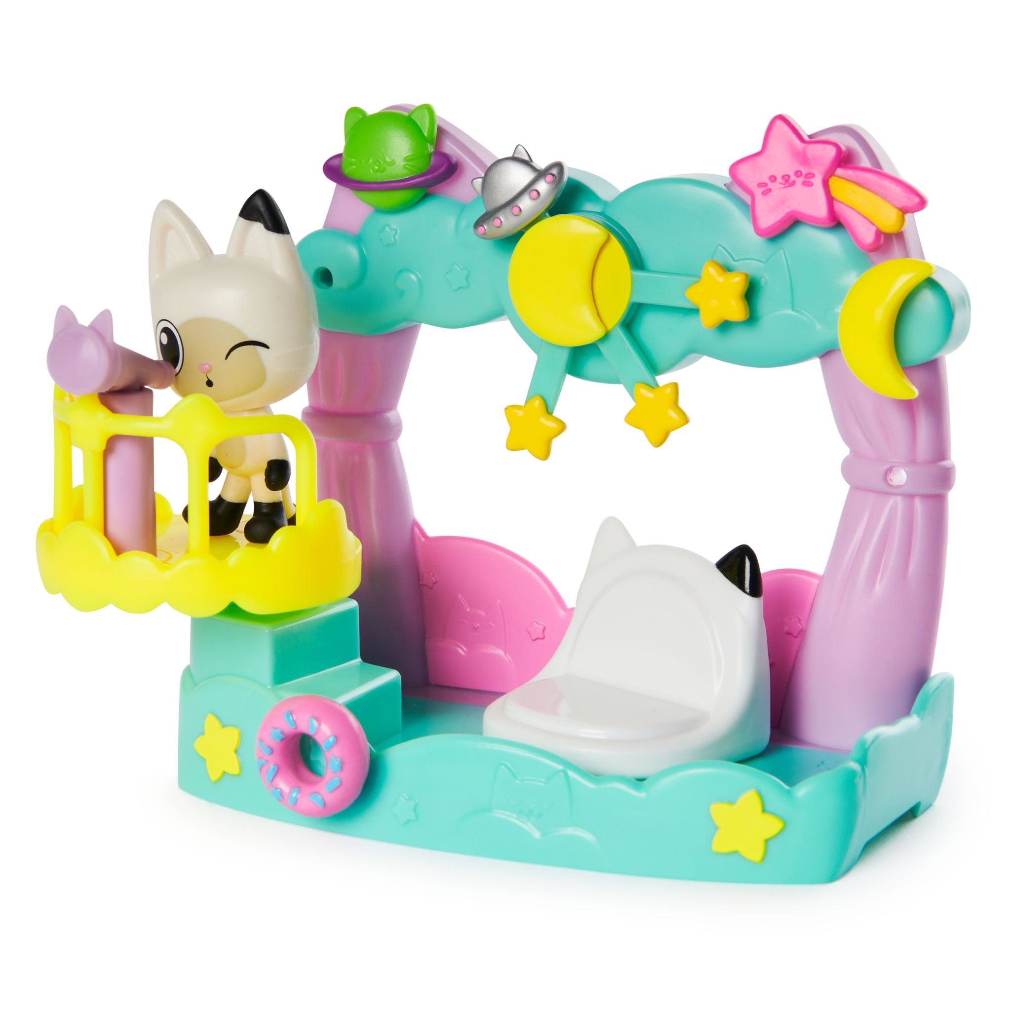 Gabby's Dollhouse Pandy Paws Dreamy Balcony Set for Endless Pretend Play