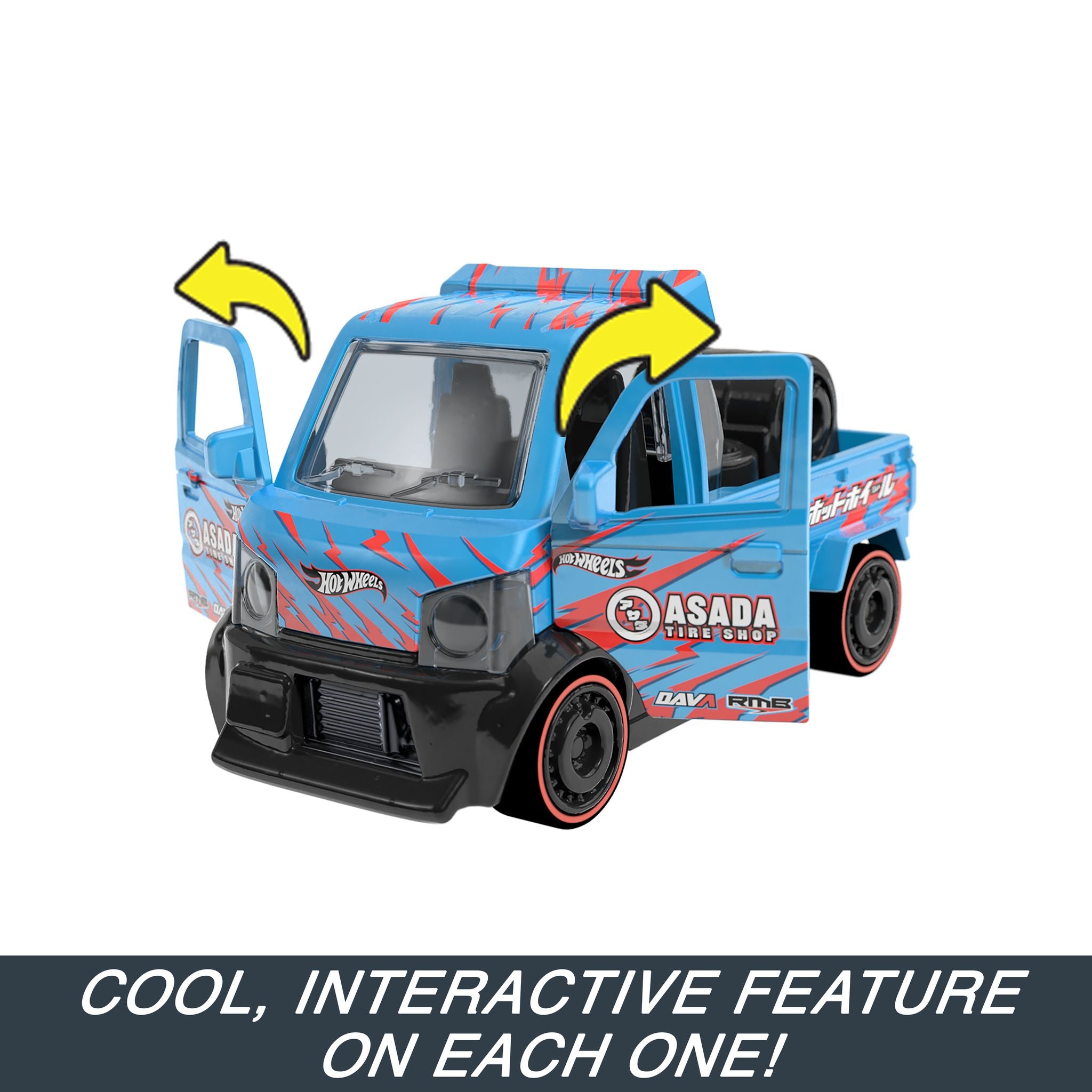 Hot Wheels Assorted Styles Diecast Pull - Back Speeders - Great Deal for Kids and Collectors