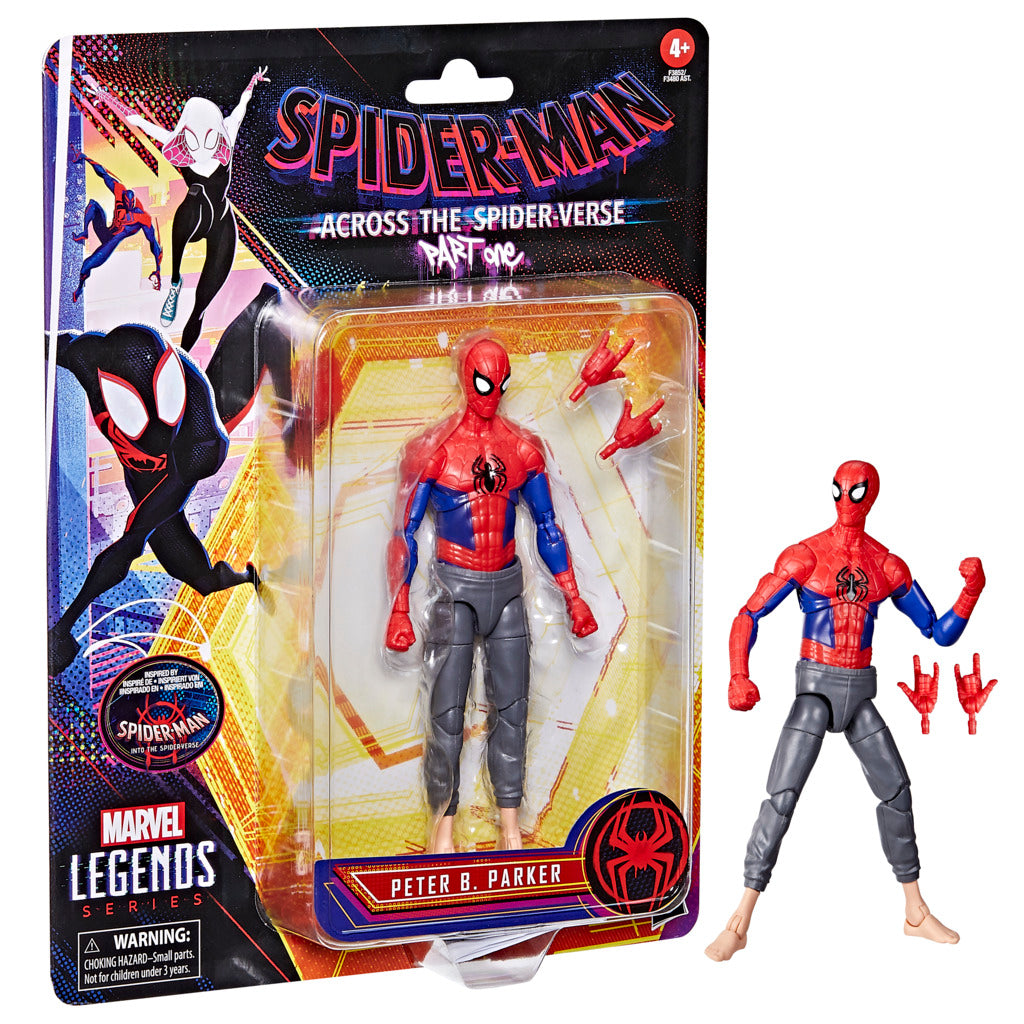 Hot Deal! Marvel Legends Series Peter B. Parker Spider - Man Across The Spider - Verse Action Figure