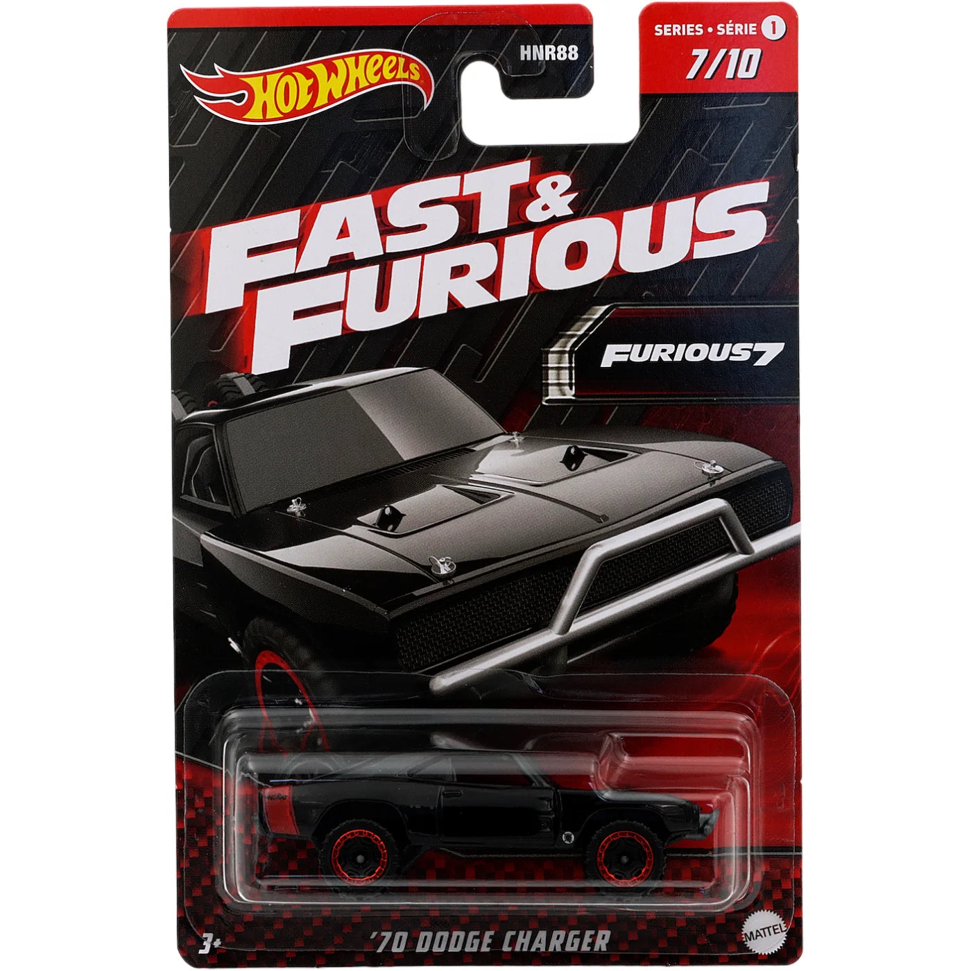Hot Wheels Fast & Furious '70 Dodge Charger - Must - Have Collectible!