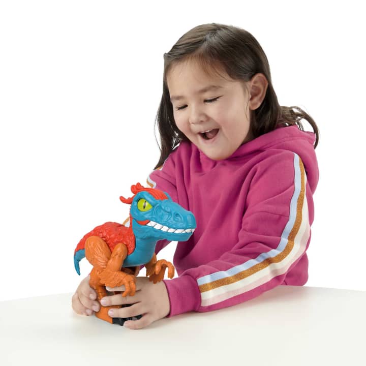 Fisher-Price Imaginext Jurassic World XL Dino Fire - Ideal for Pretend Play