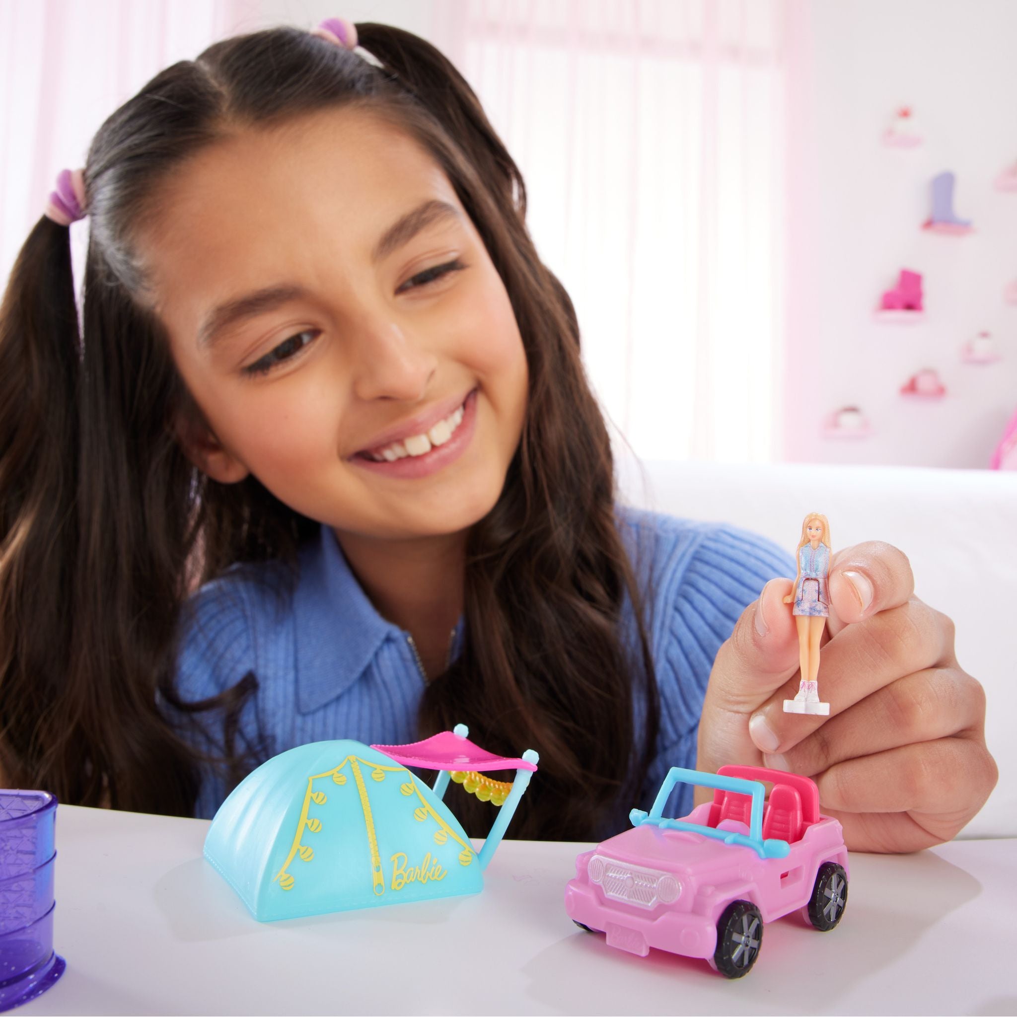 Hot Sale! Mini Barbieland Color-Changing Jeep for Barbie Doll Lovers