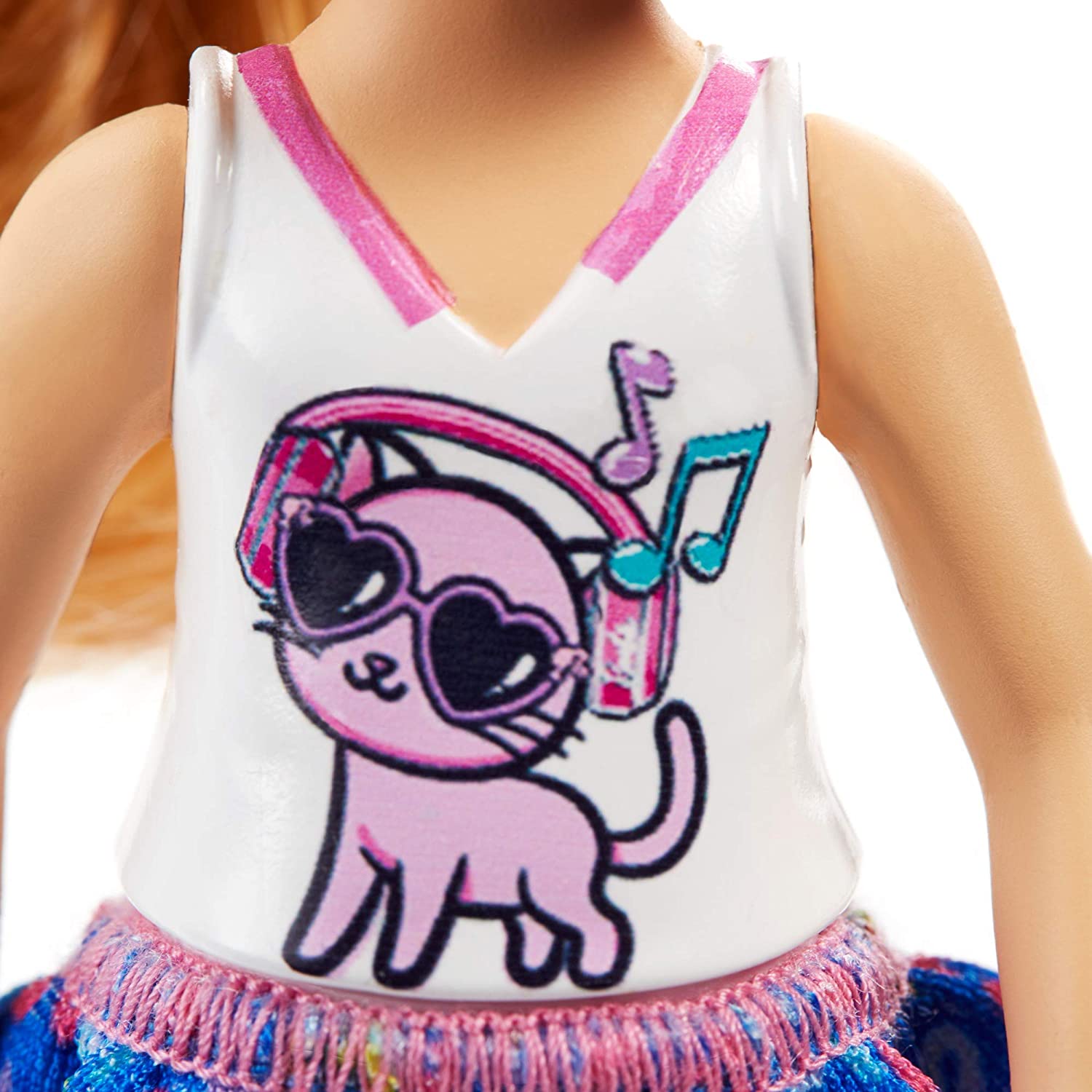Hot Barbie Club Chelsea Doll with Cat Top