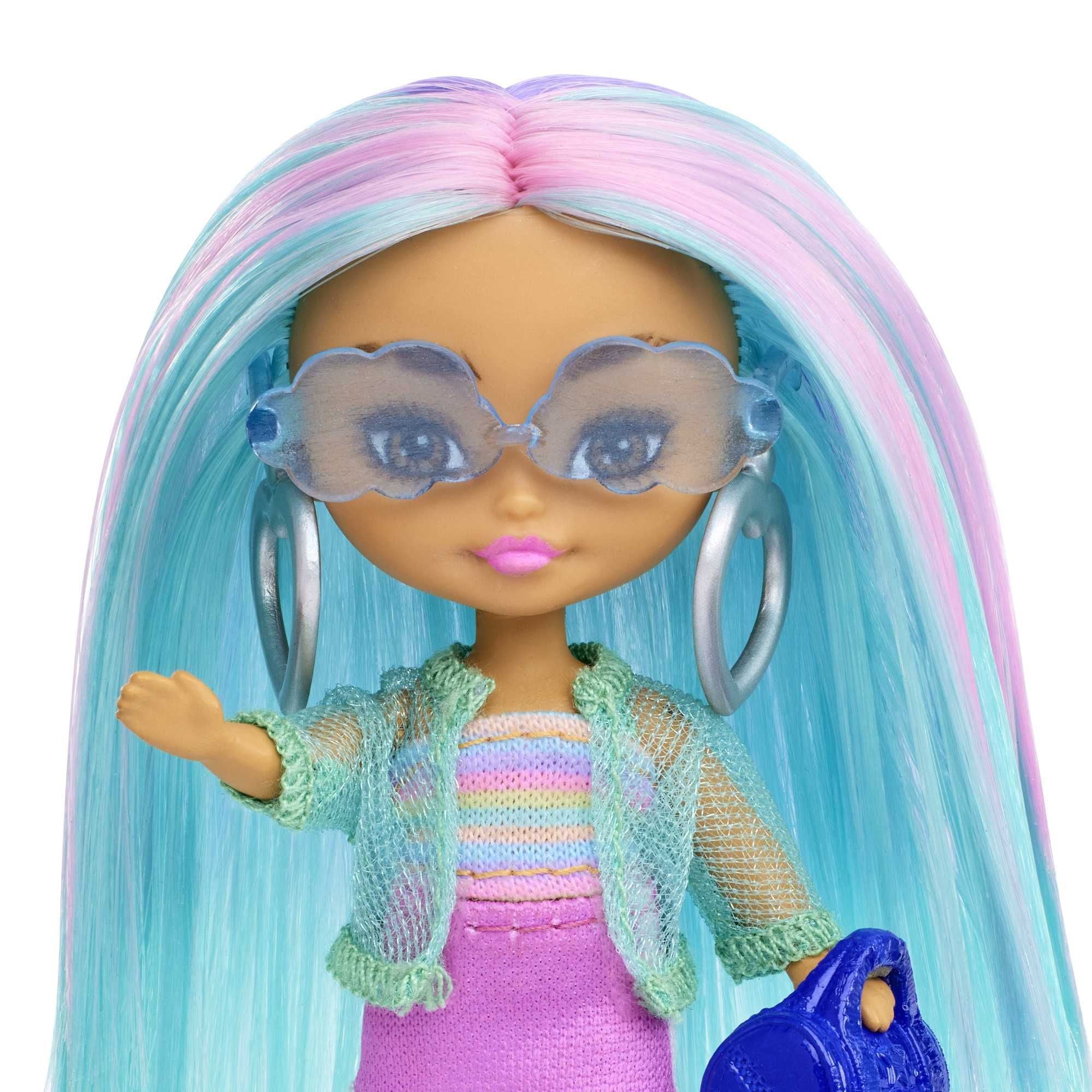 Hot Deal! Barbie Extra Miniature Dolls with Stunning Blue Hair