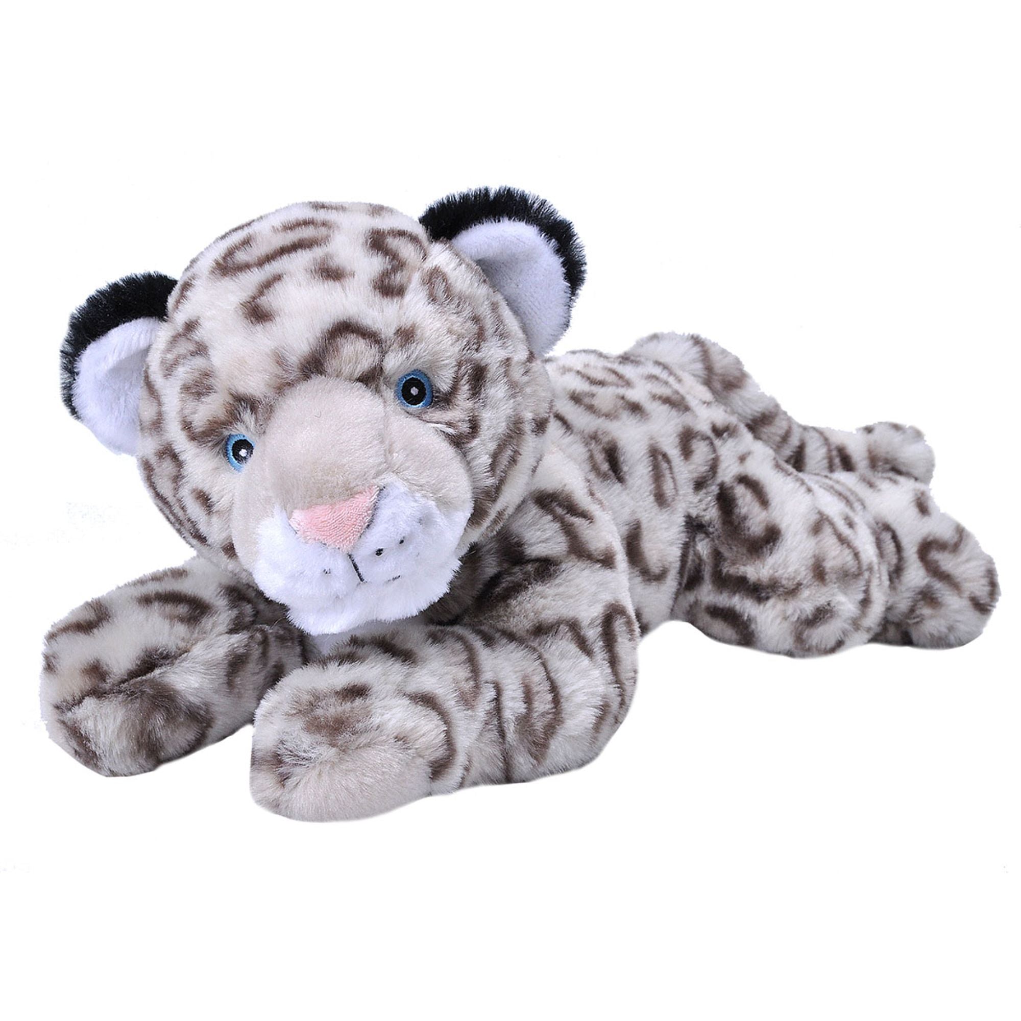 12-Inch Wild Republic Ecokins Plush Snow Leopard