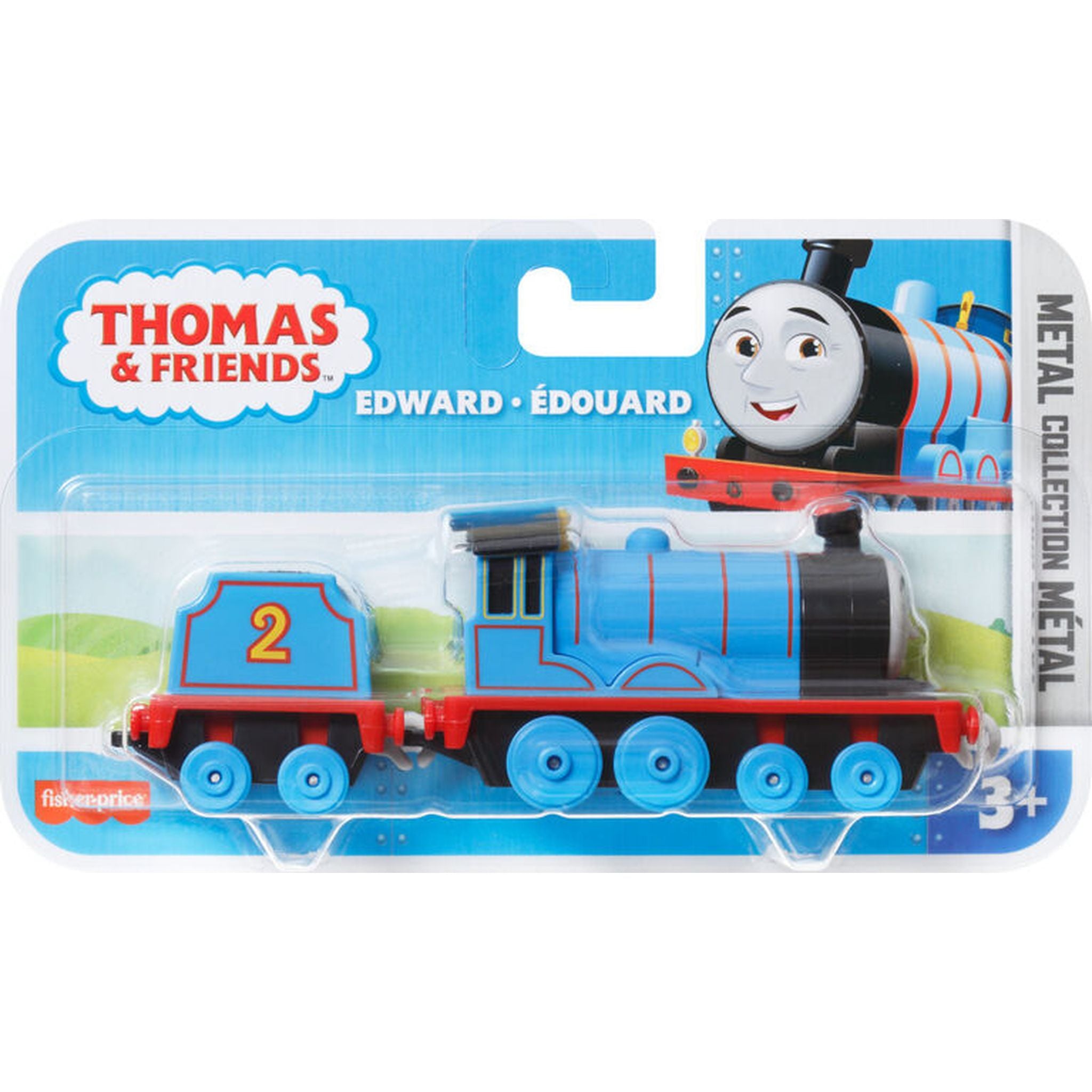 Fisher-Price Thomas & Friends Die-Cast Engine Edward - Great for Sodor Adventures