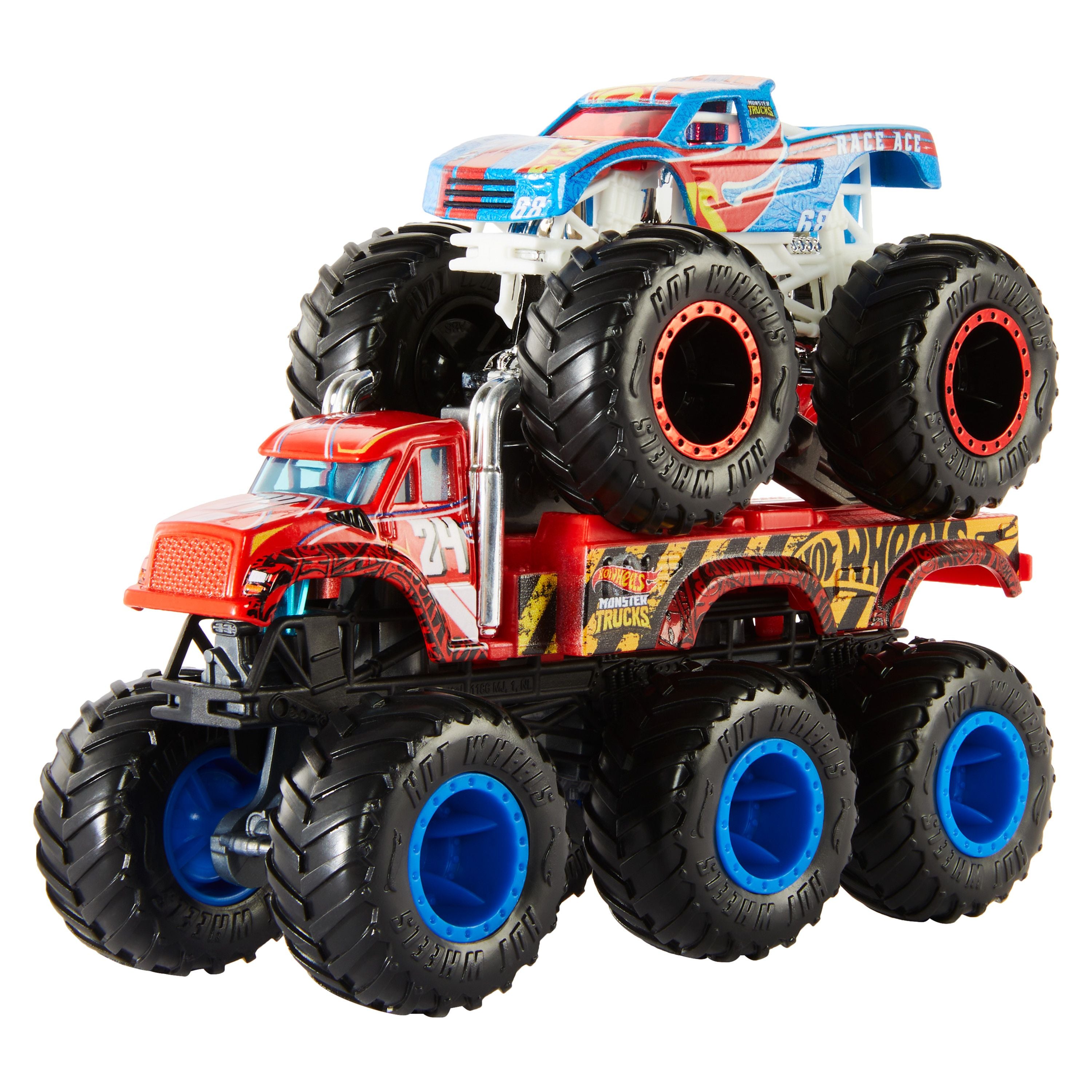Hot Wheels Assorted Styles 1:64 Scale Monster Trucks Big Rigs