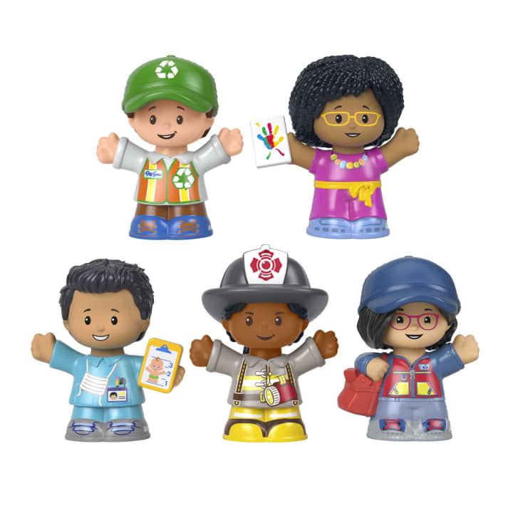 Fisher-Price Little People Community Heroes Toy Figure Set for Toddlers and Preschoolers
