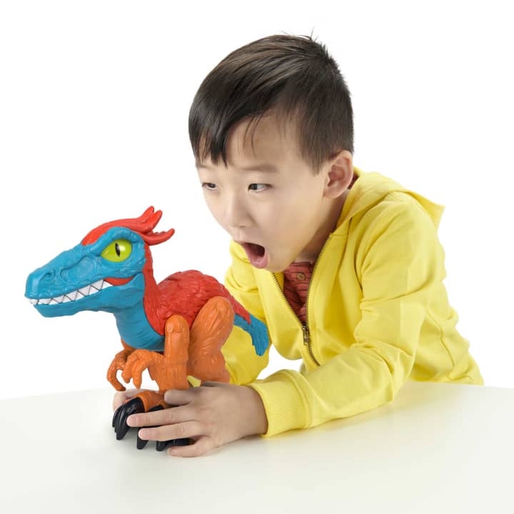 Fisher-Price Imaginext Jurassic World XL Dino Fire - Ideal for Pretend Play