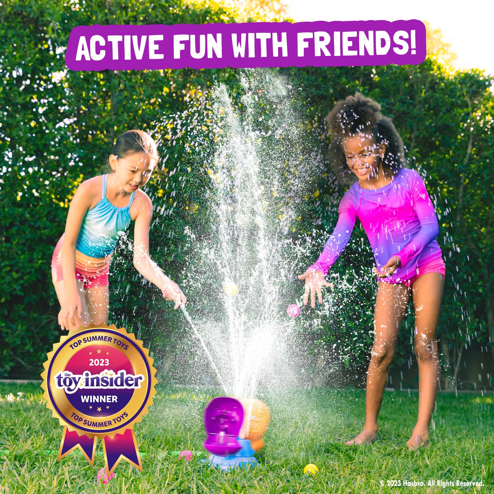 WowWee's Exciting Water - Spraying Hungry Hungry Hippos Game