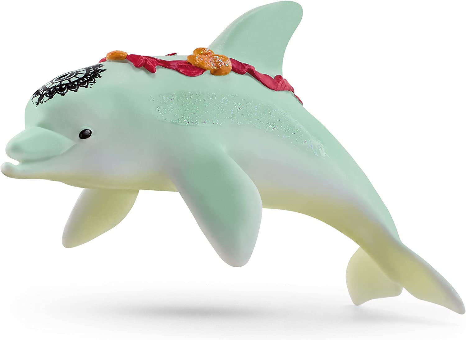 Schleich Bayala Pearlescent Isabelle Riding a Sparkling Dolphin Toy Set