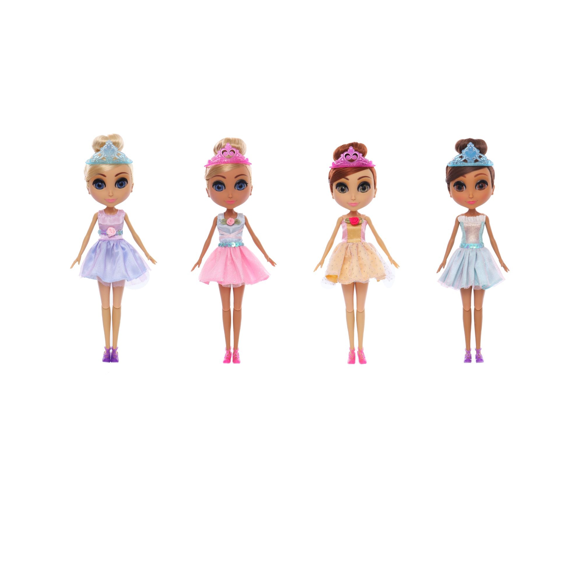 25cm Little Bebops Doll Ballerina in Assorted Charming Styles