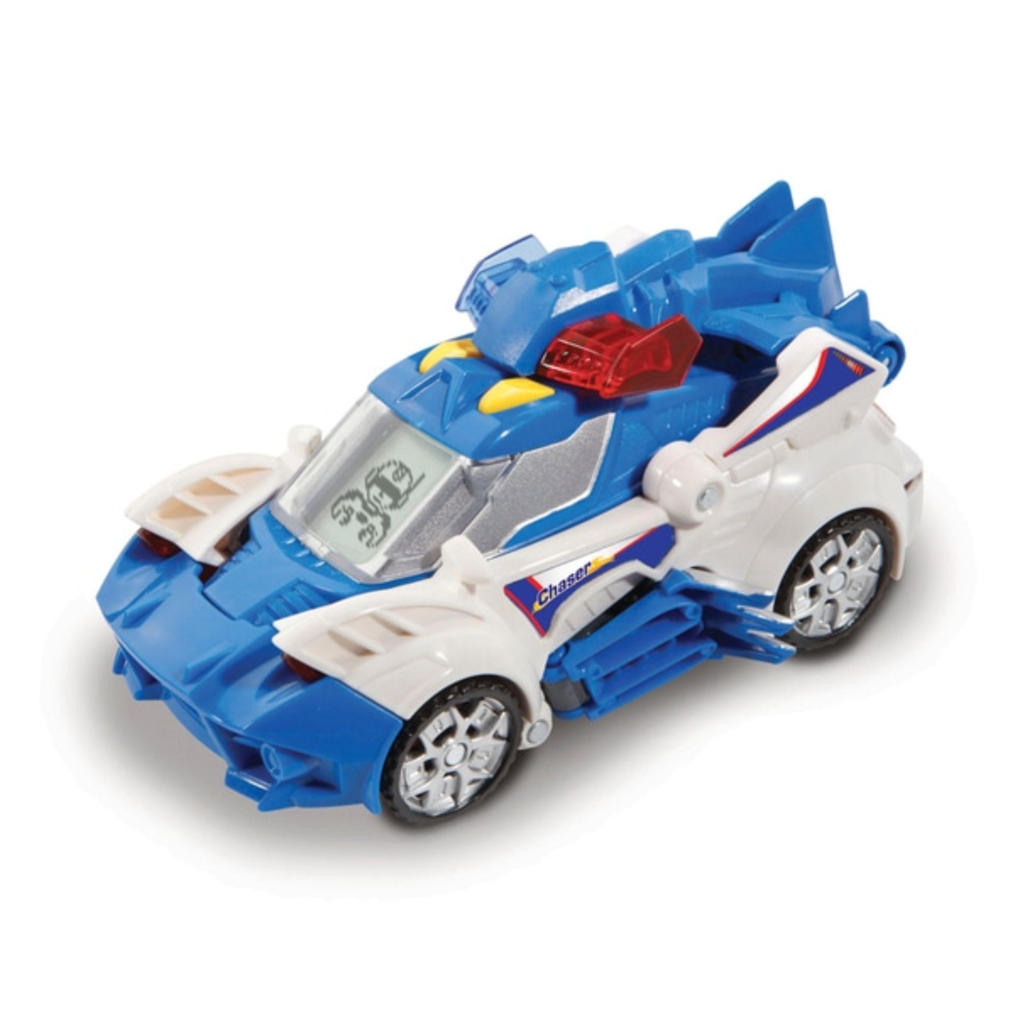Hot Deal! VTech Interactive Switch & Go Toy - Transform Therizinosaurus Dino to Police Car