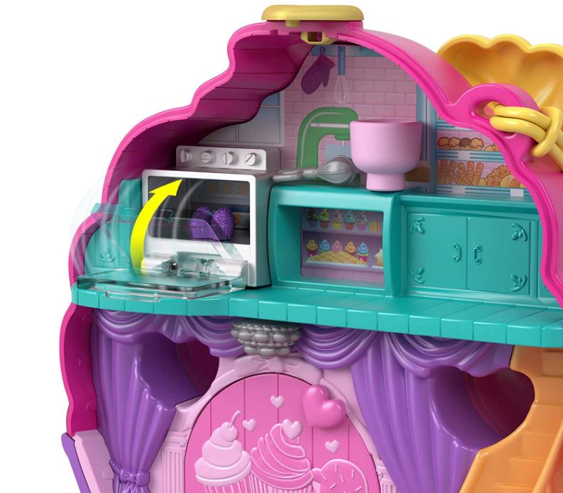 Hot! Polly Pocket Sweet Cupcake Compact Toy