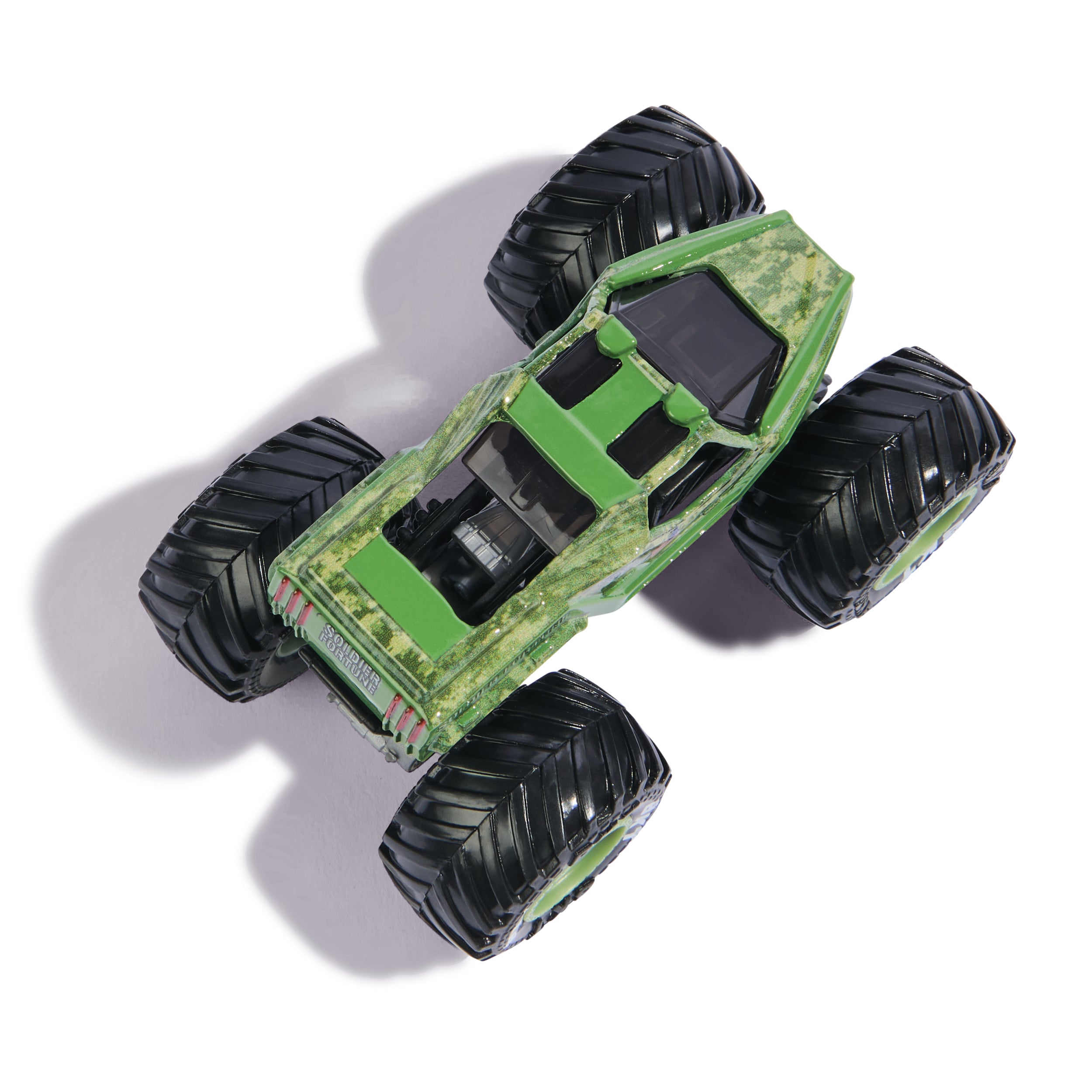 Hot Deal! 1:64 Scale Die - Cast Monster Jam Monster Truck Series 38 Soldier Fortune for Collection