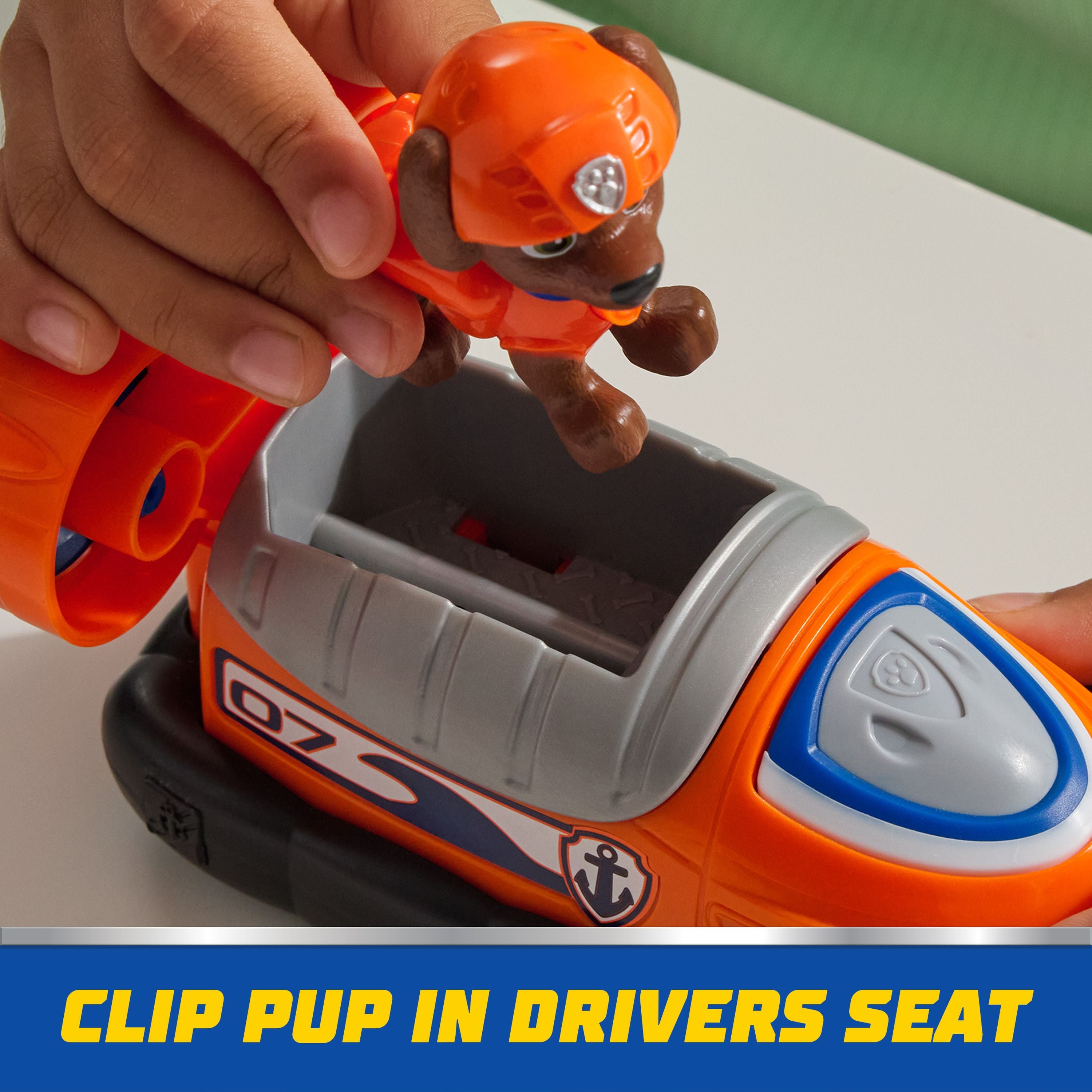 PAW Patrol Eco-Friendly Basic Rescue Hovercraft Vehicle of Zuma