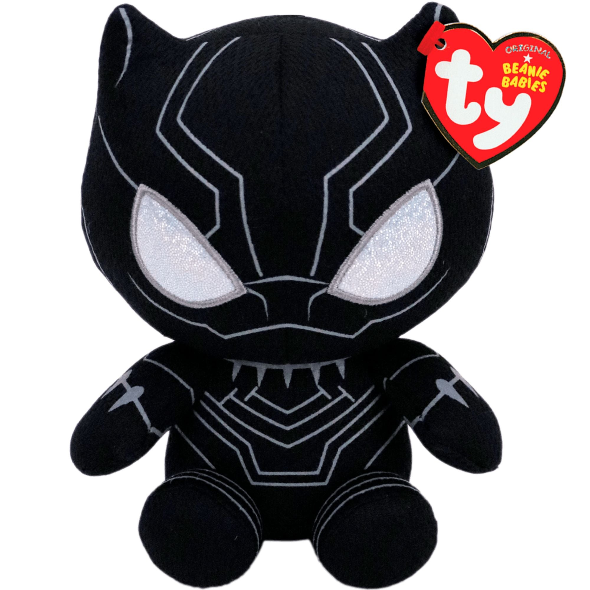 Hot! Ty Marvel Black Panther Regular Plush