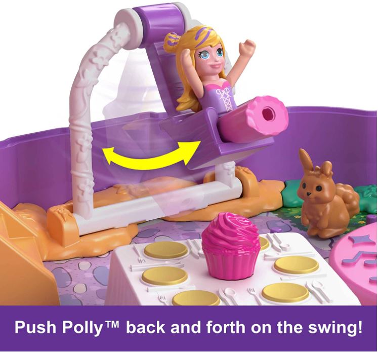 Hot! Polly Pocket Sweet Cupcake Compact Toy