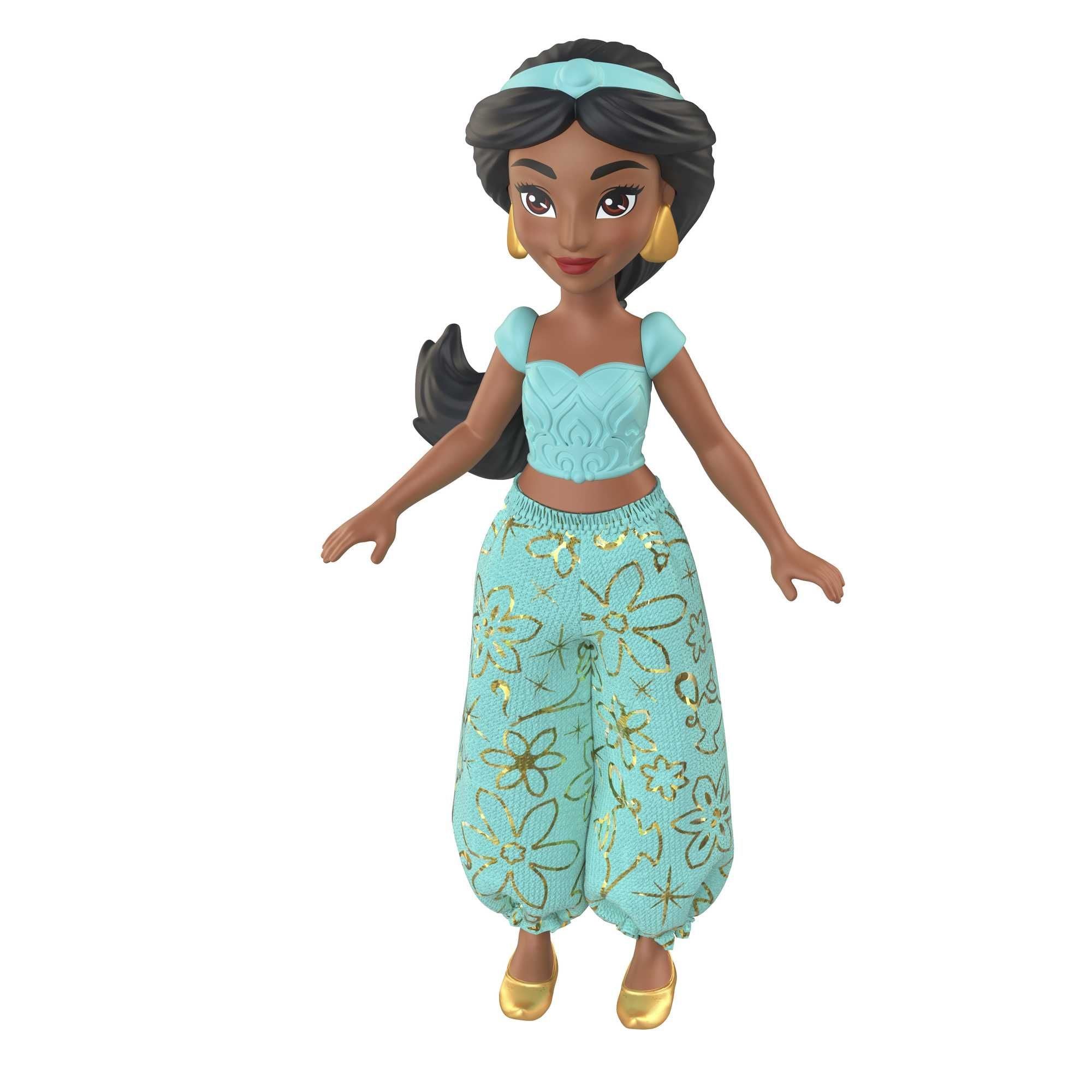 Hot! Disney Princess Jasmine Small Posable Doll
