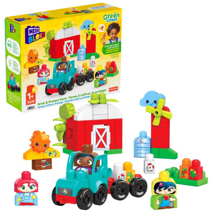 MEGA Bloks Green Town: Best Farm Building Set for Toddlers
