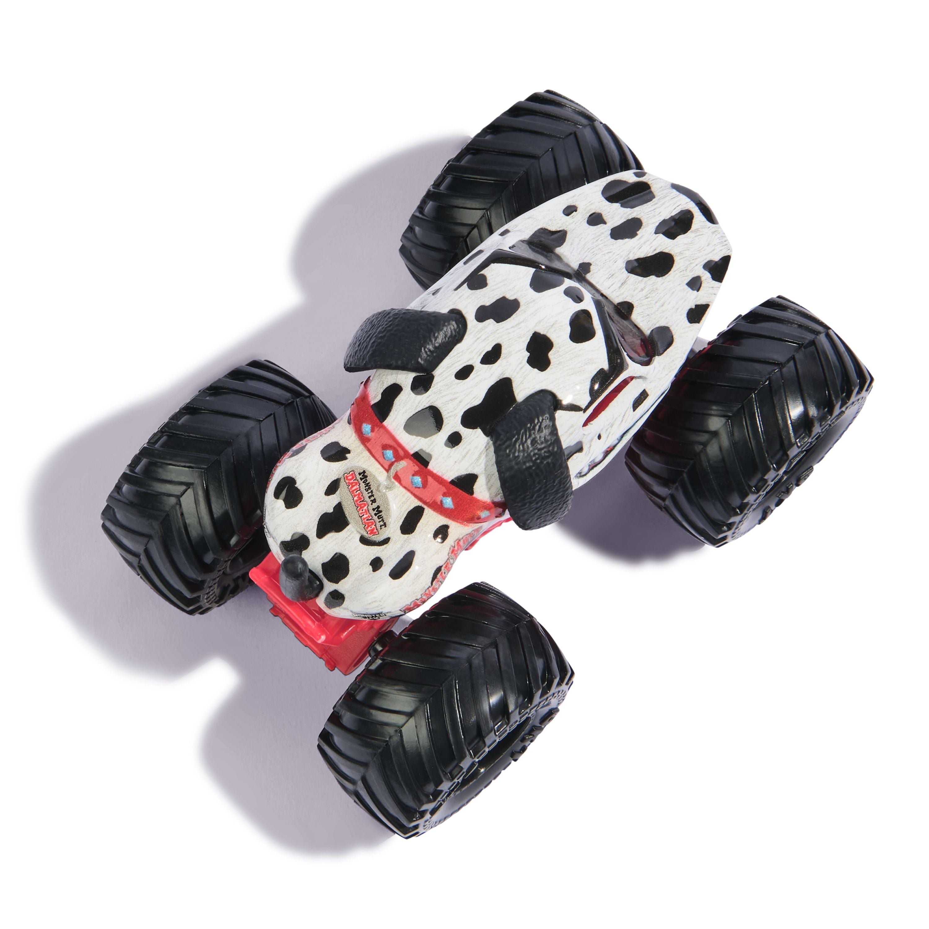 1:64 Scale Monster Jam Series 38 Die - Cast Monster Mutt Dalmatian Truck