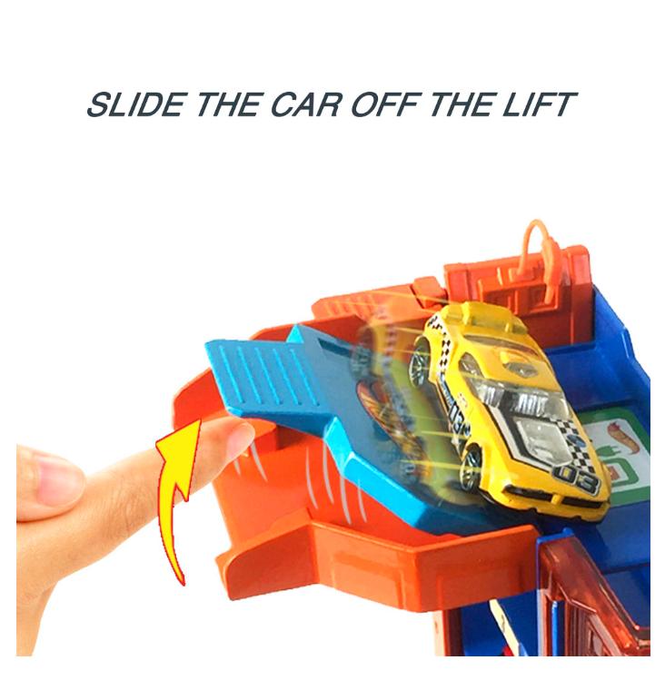 Hot Wheels City Downtown Ice Cream Swirl Exciting Playset for Kids
